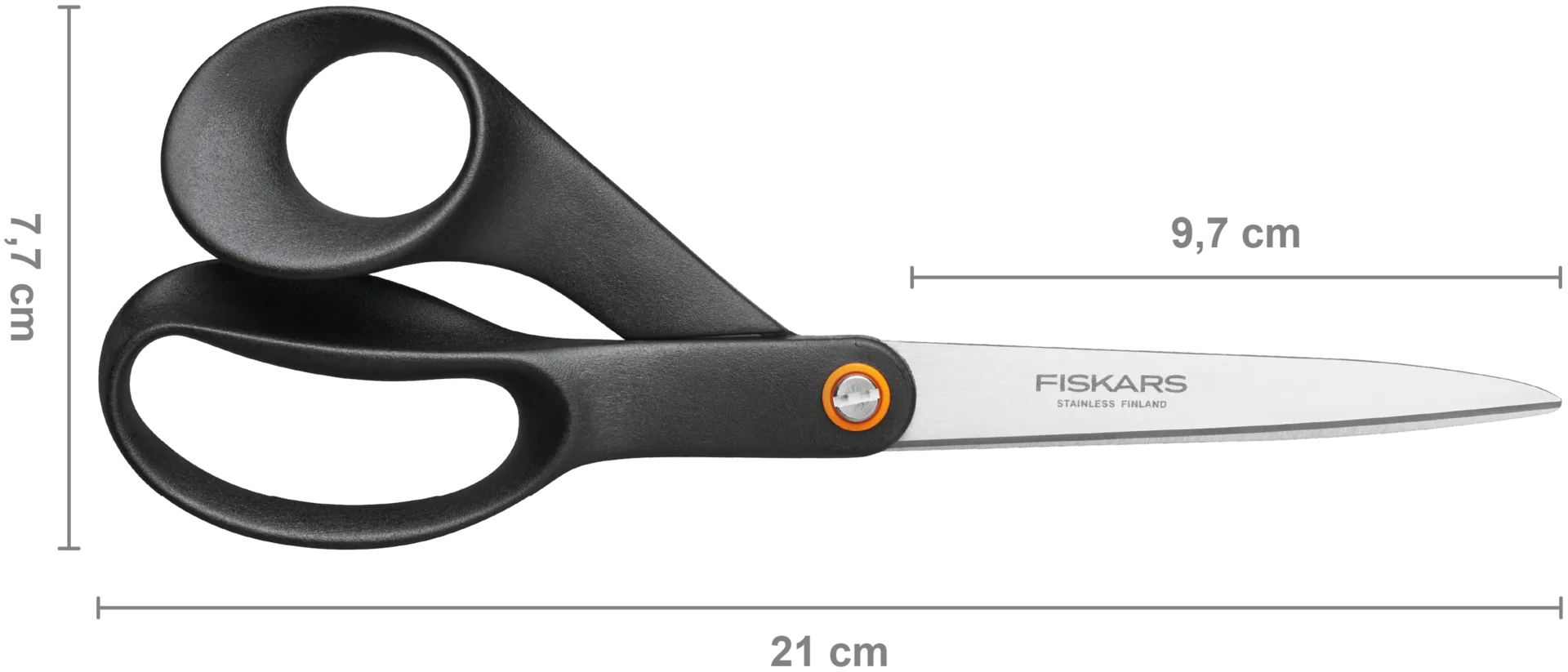Fiskars Functional Form yleissakset 21cm musta - 5
