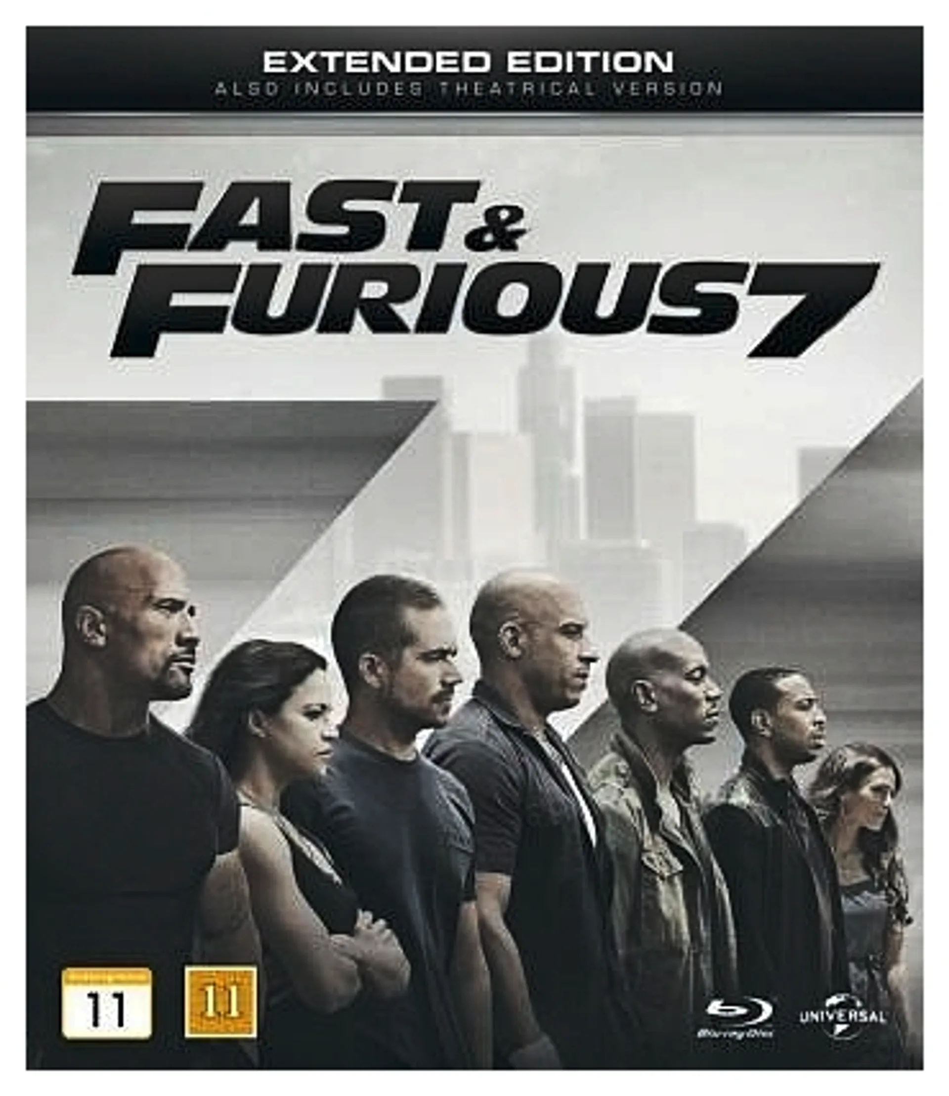 Fast And The Furious 7 Blu-ray