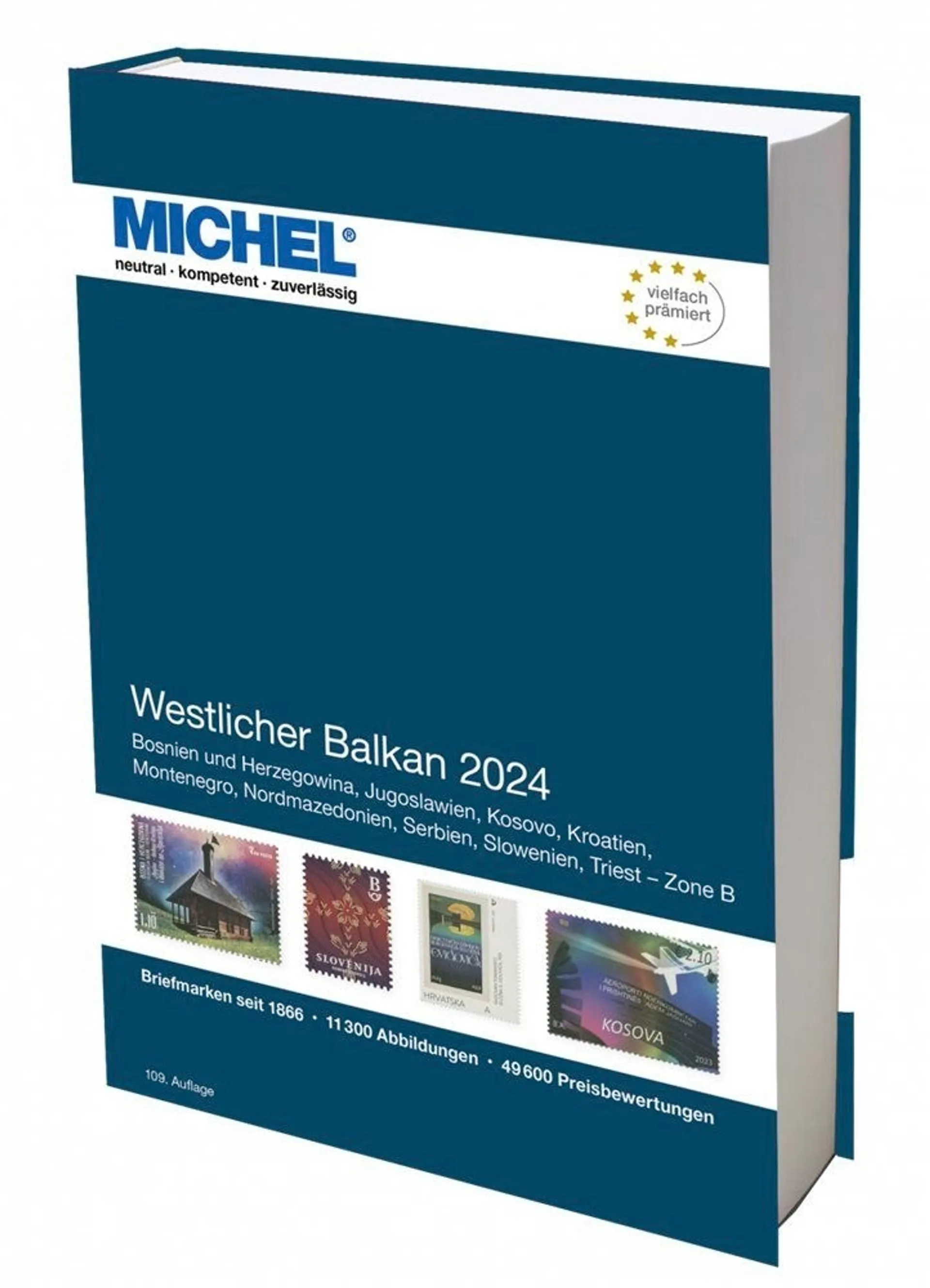 MICHEL Länsi-Balkan  2024 - MICE624 E 6 Westlicher Balkan