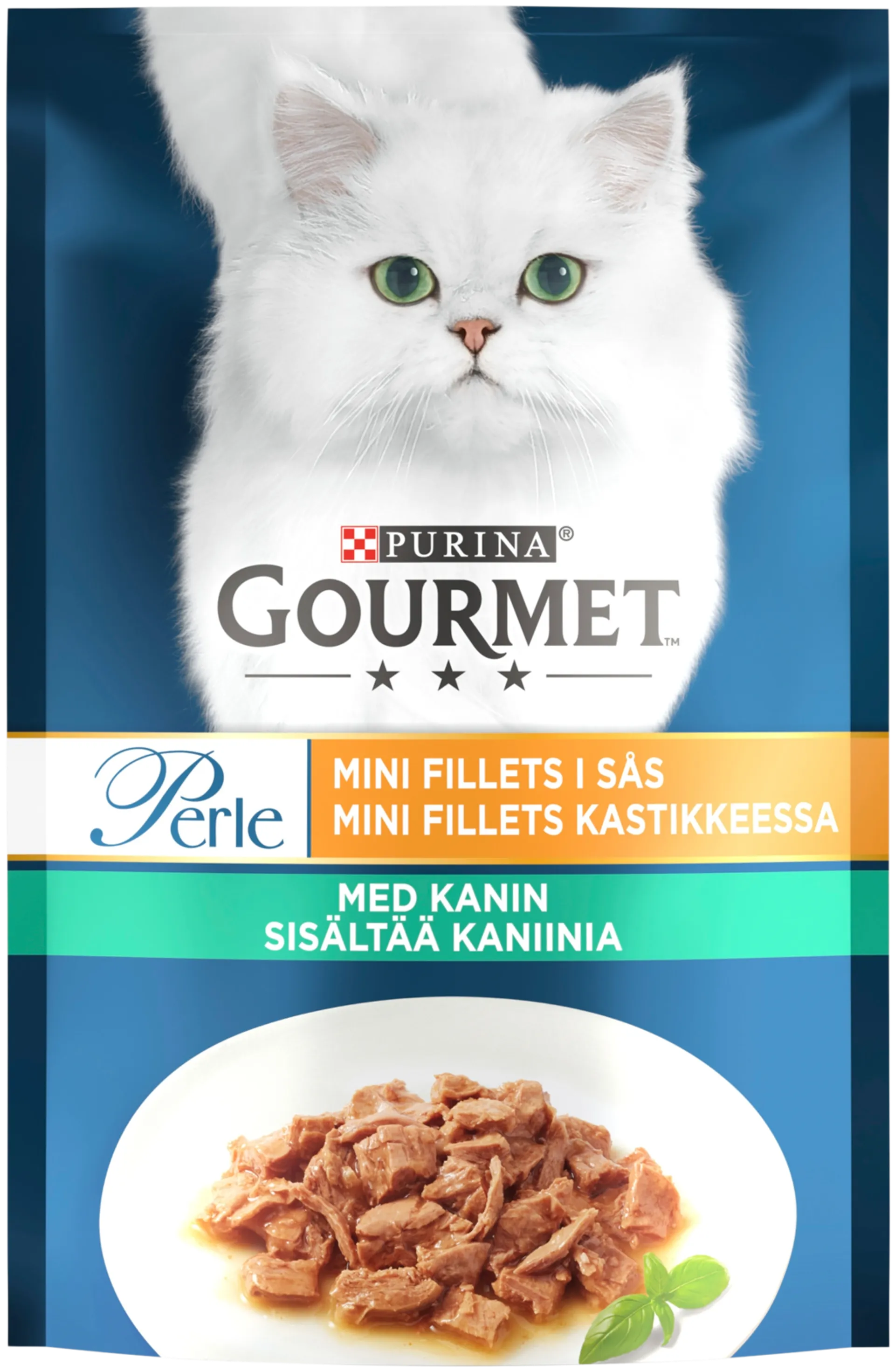 Gourmet 85g Perle Kaniinia Mini Filets kastikkeessa kissanruoka