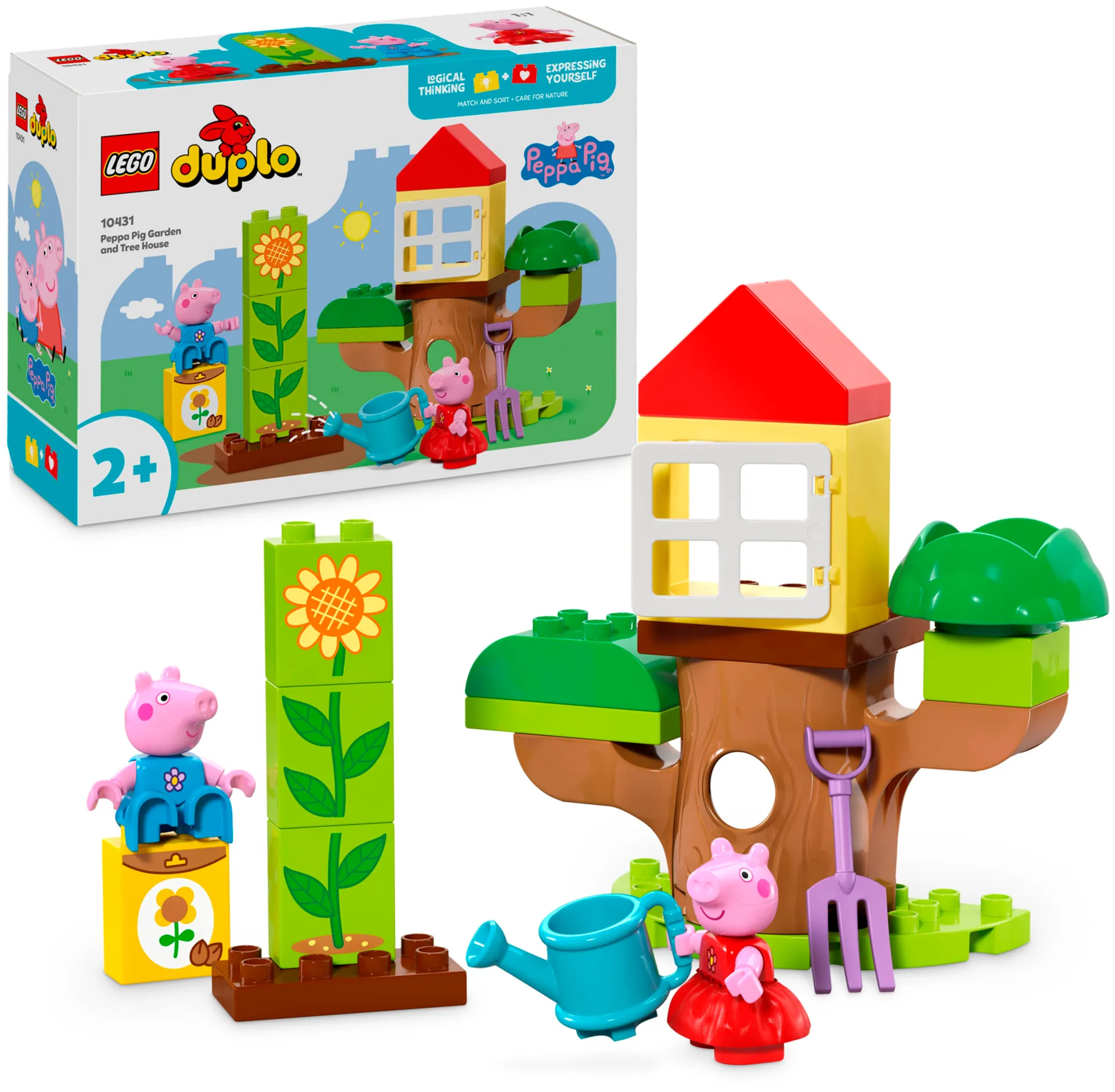 LEGO Peppa Pig 10431 Pipsa Possun piha ja puumaja - 1