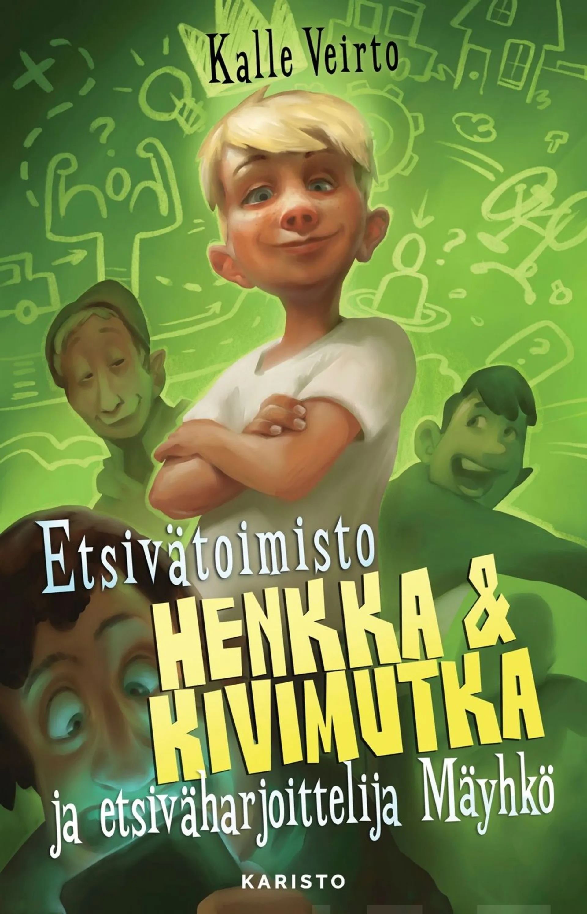 Veirto, Etsivätoimisto Henkka & Kivimutka ja etsiväharjoittelija Mäyhkö