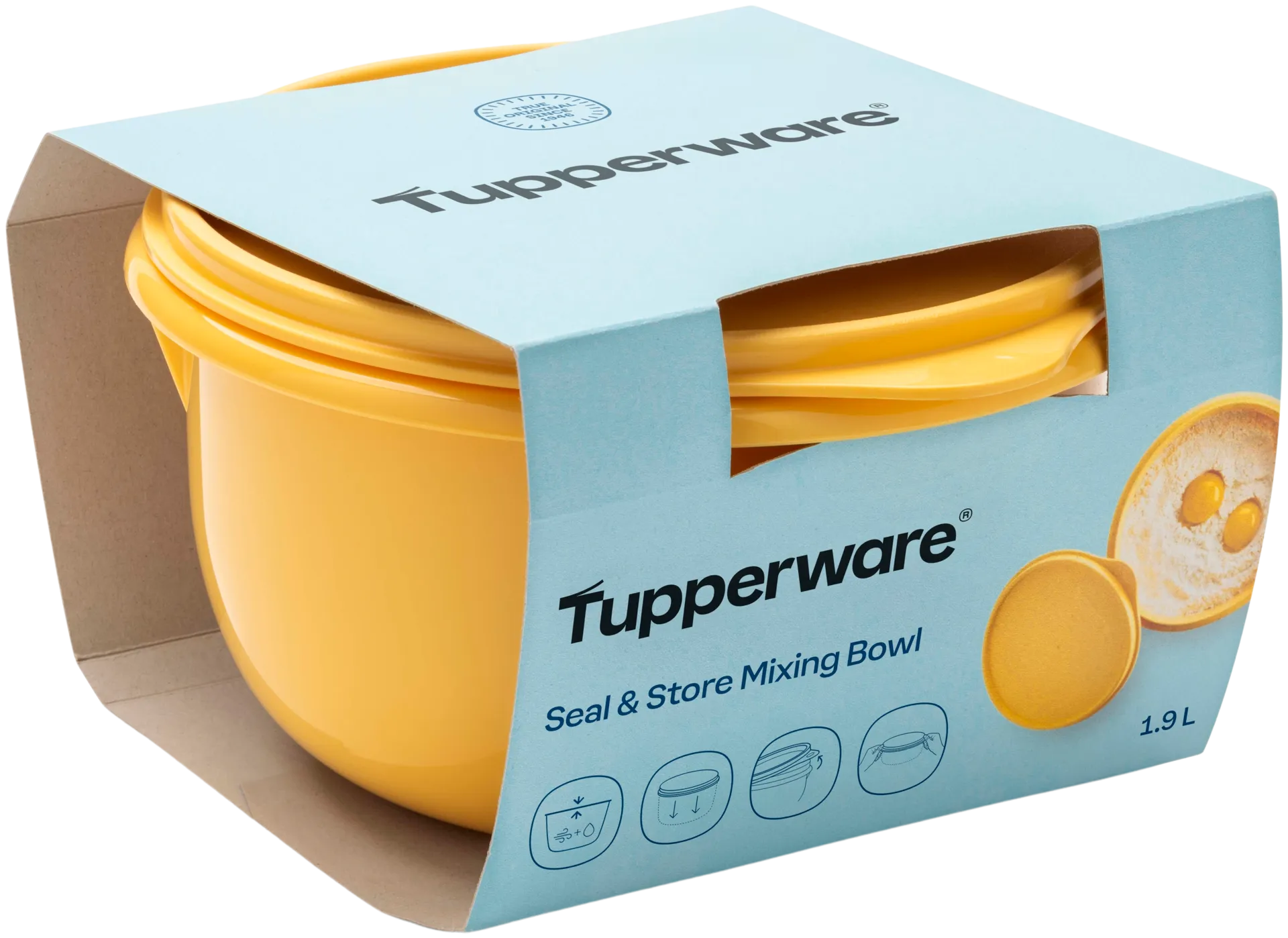 Tupperware vatkauskulho Seal & Store 1,9 l - 1