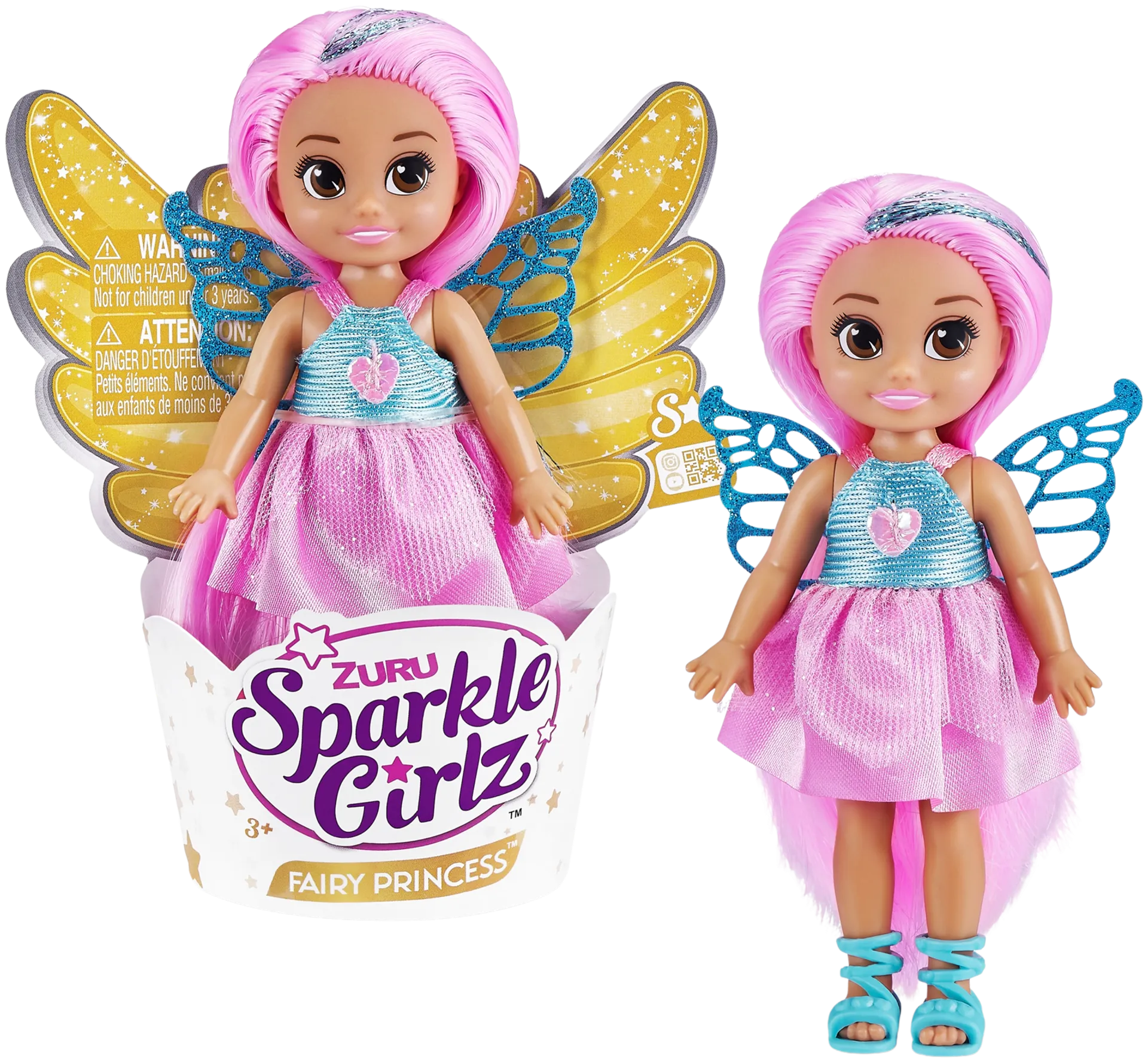 Fairy princess cupcake doll - 4