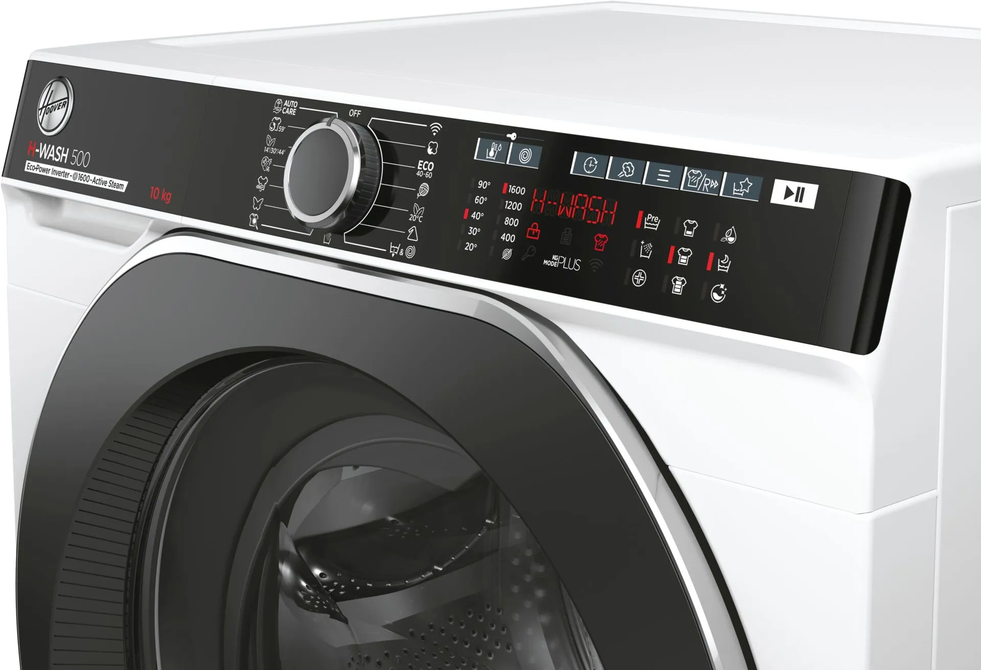 Hoover edestä täytettävä pyykinpesukone 10kg H-Wash 500 Pro HWP 610AMBC-1-S valkoinen - 5