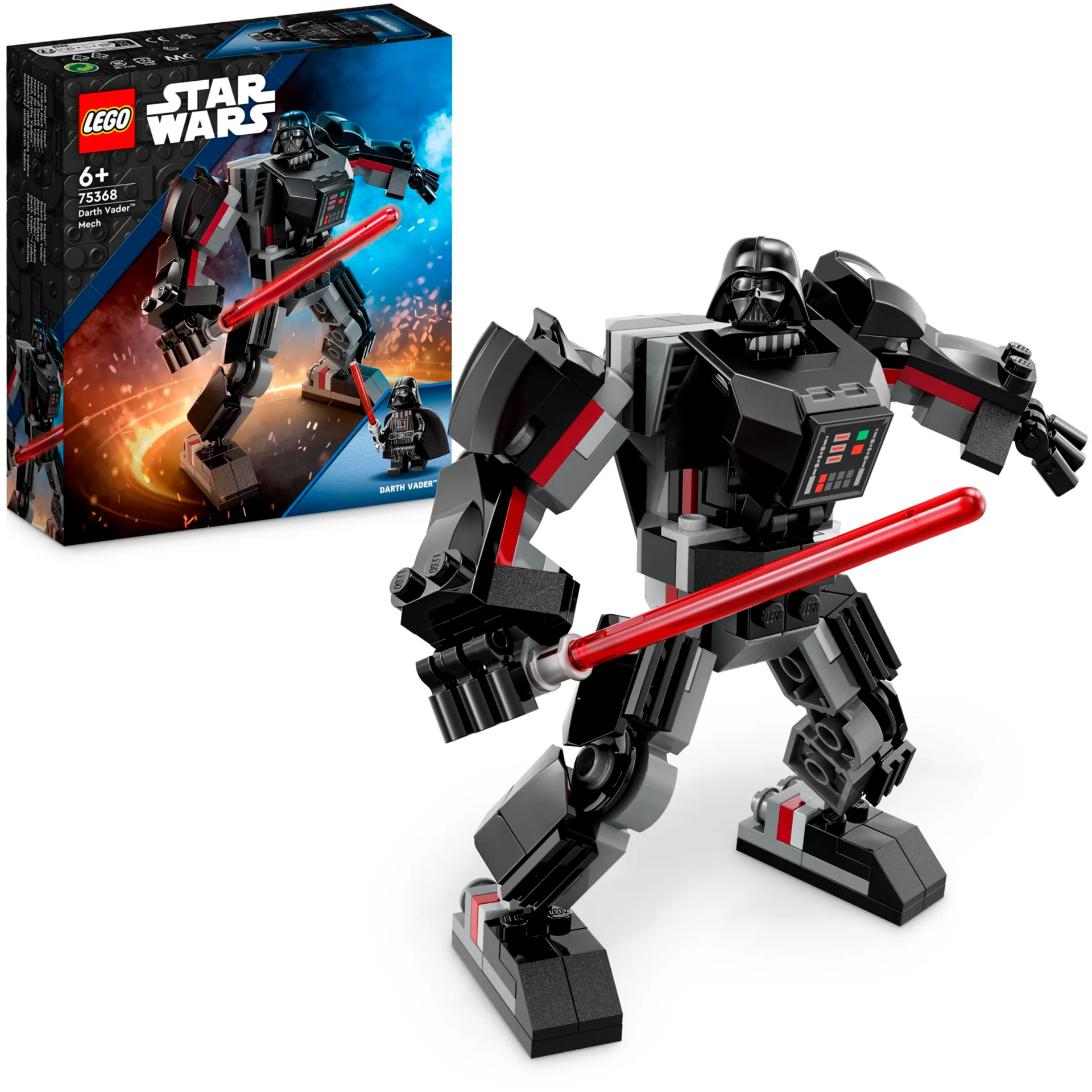 LEGO Star Wars TM 75368 Darth Vader™ robottiasu - 1