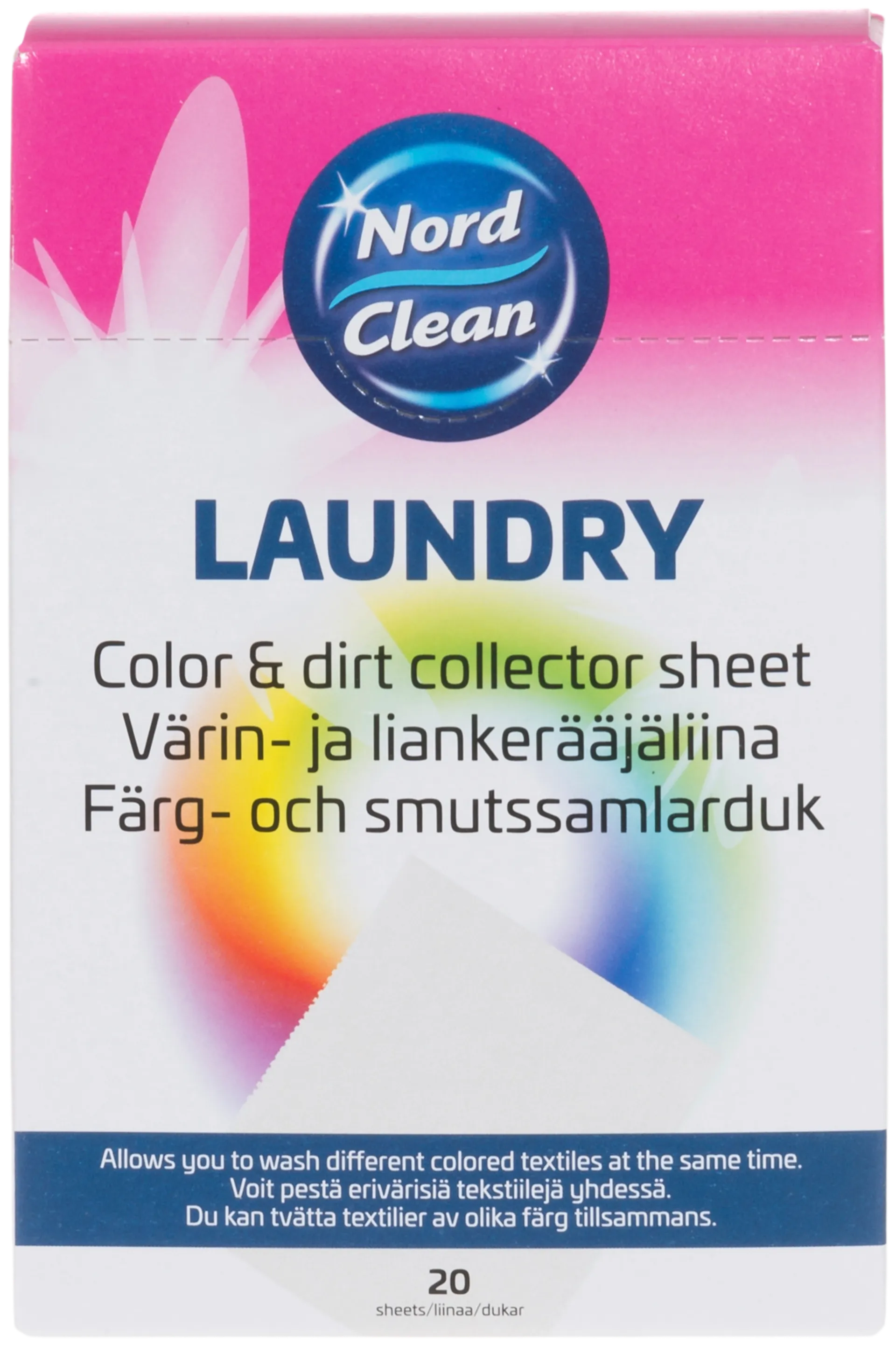 Nord Clean Värin- ja liankerääjäliina 20 kpl