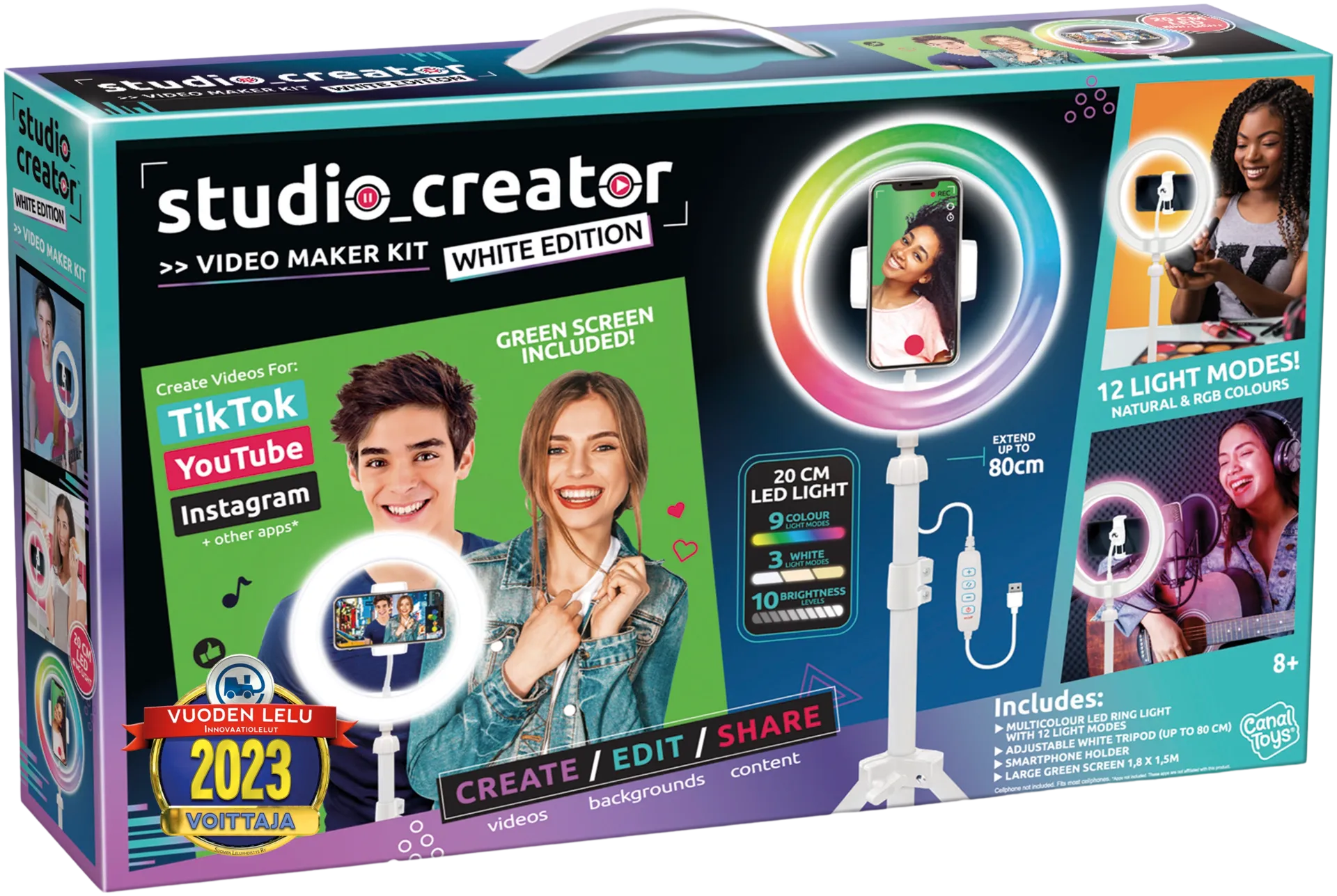 Studio Creator Video Maker Kit kotistudiosetti - 1