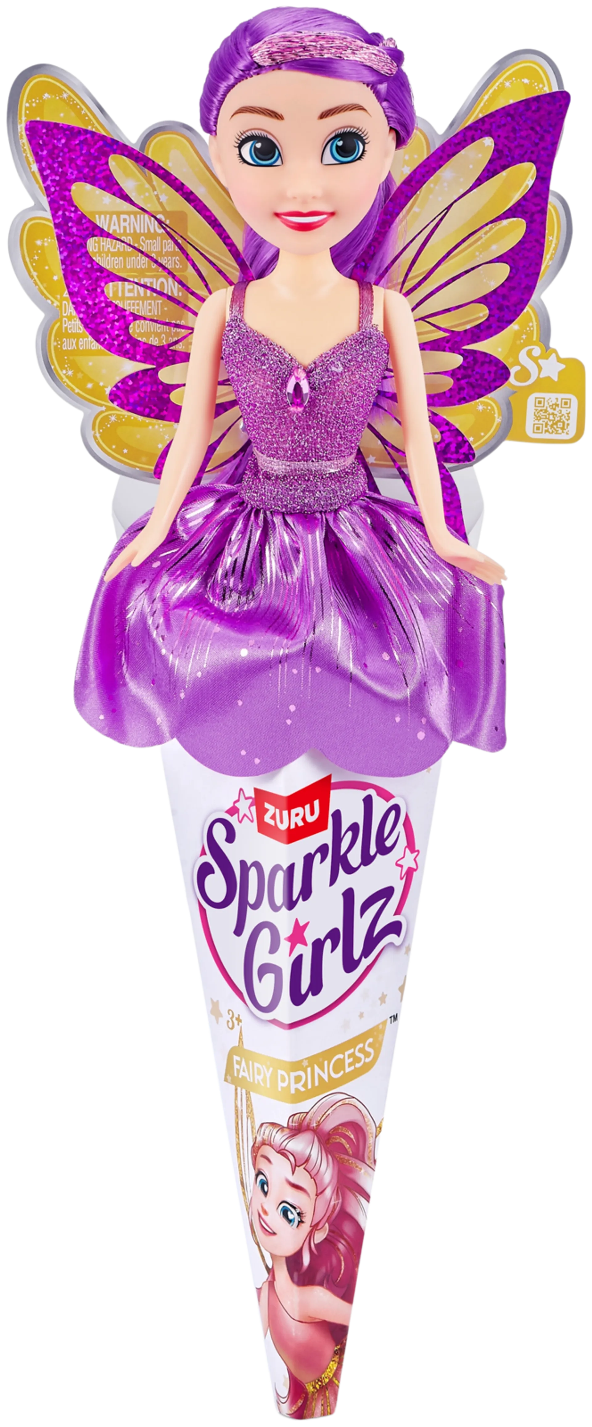 Sparkle Girlz nukke Fairy Princess Cone - 5