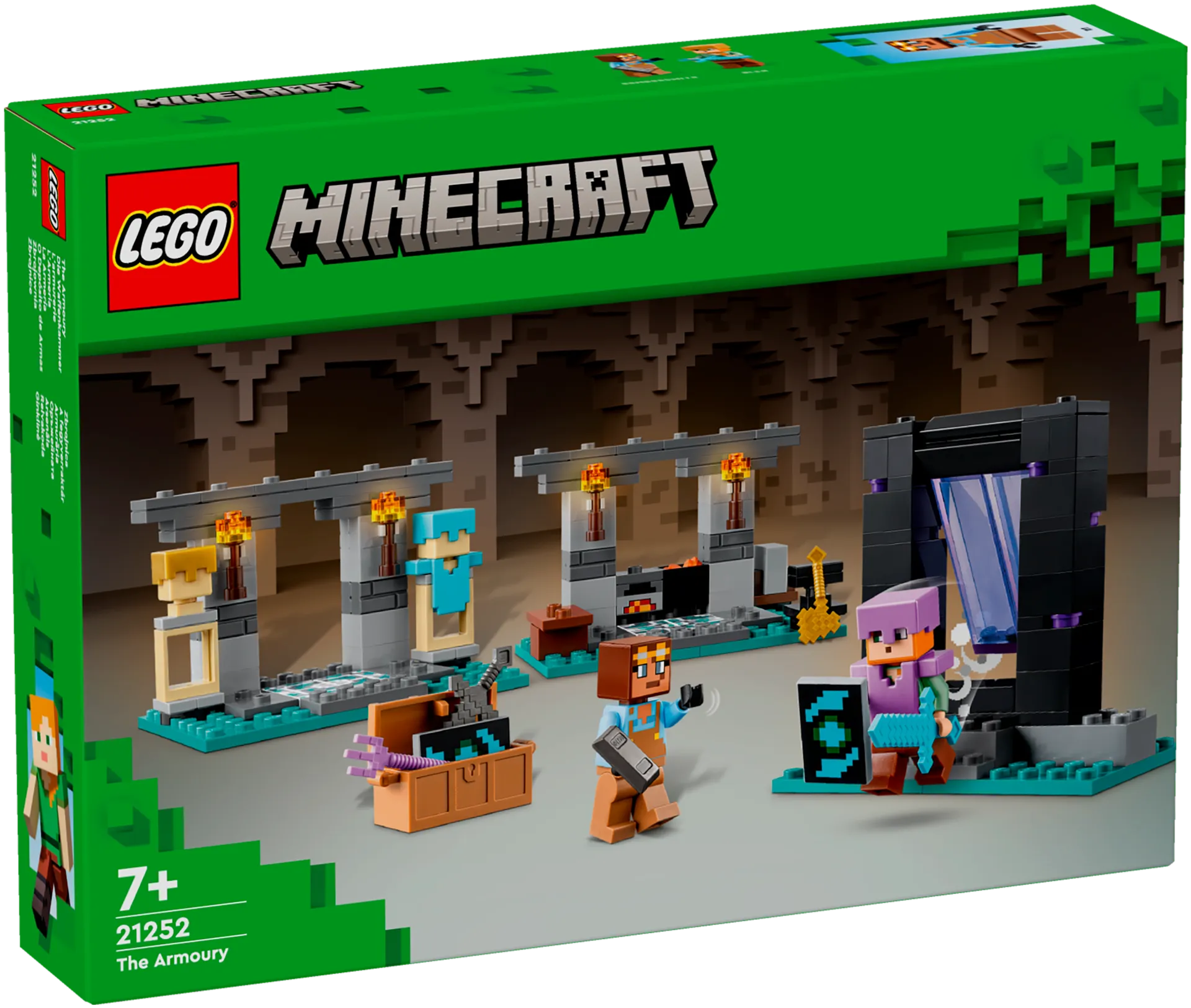 LEGO Minecraft 21252 Asevarasto - 2