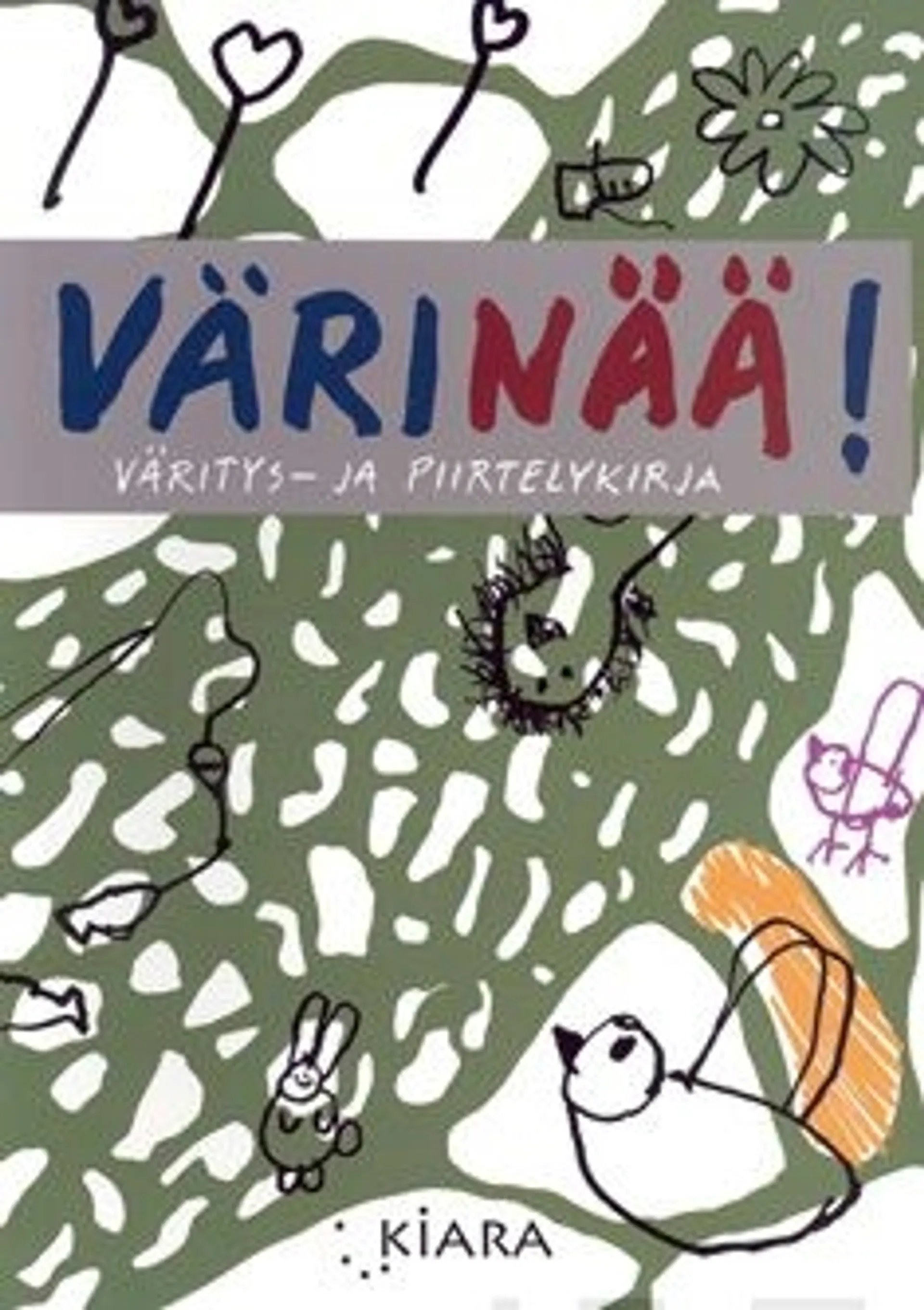 Pälvimäki, Värinää! - väritys- ja piirtelykirja