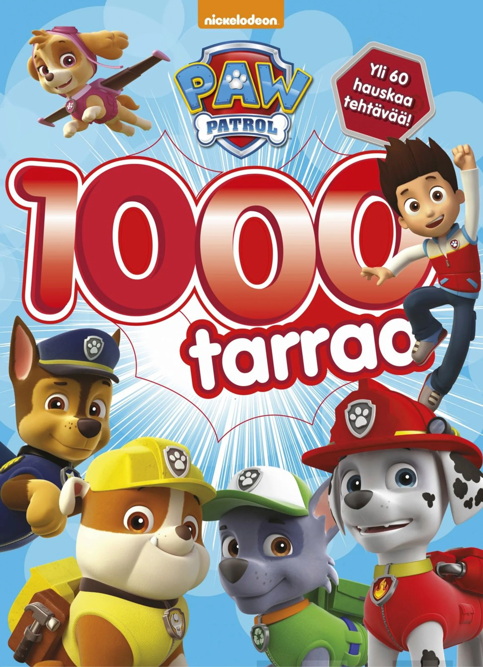 Ryhmä Hau - Paw Patrol 1000 tarraa puuhakirja