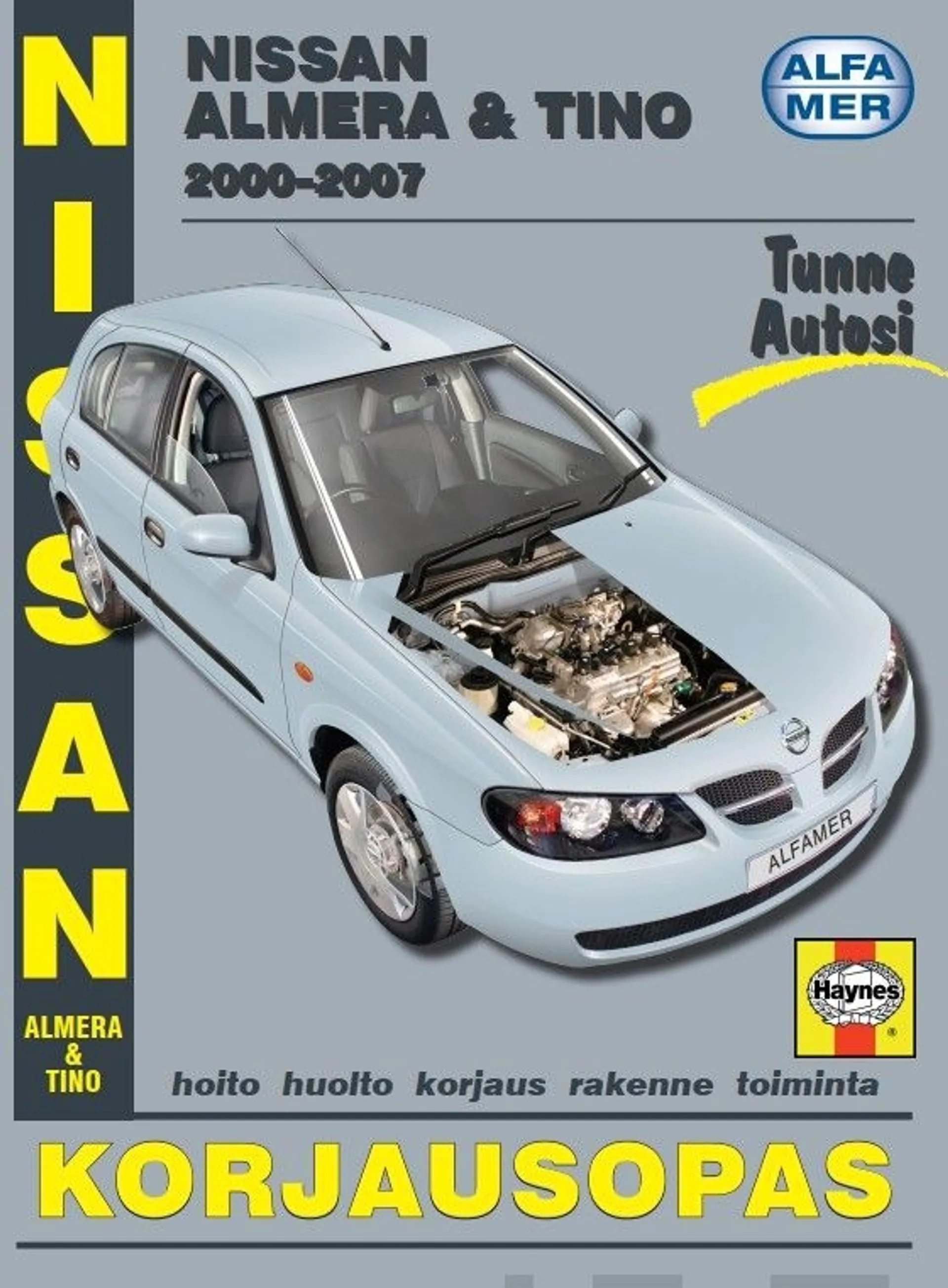 Mauno, Nissan Almera & Tino 2000-2007 - Korjausopas