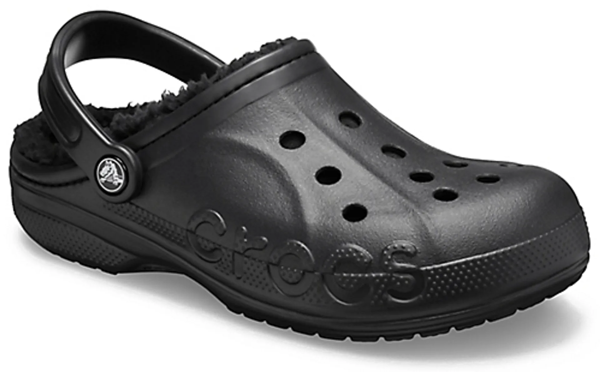 Crocs miesten pistokas Baya Lined Clog - BLACK - 1