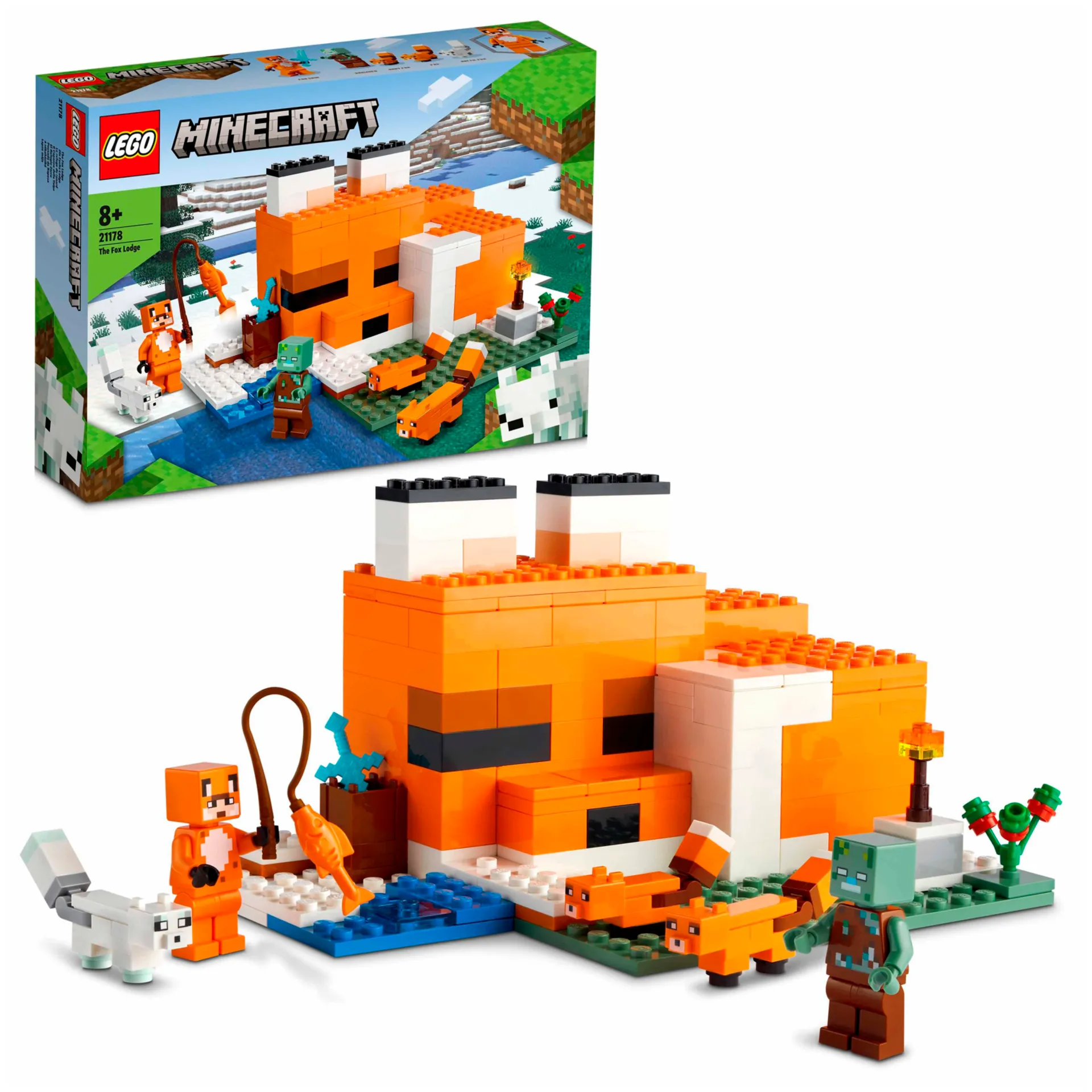LEGO® Minecraft® 21178 Kettuhuvila - 1