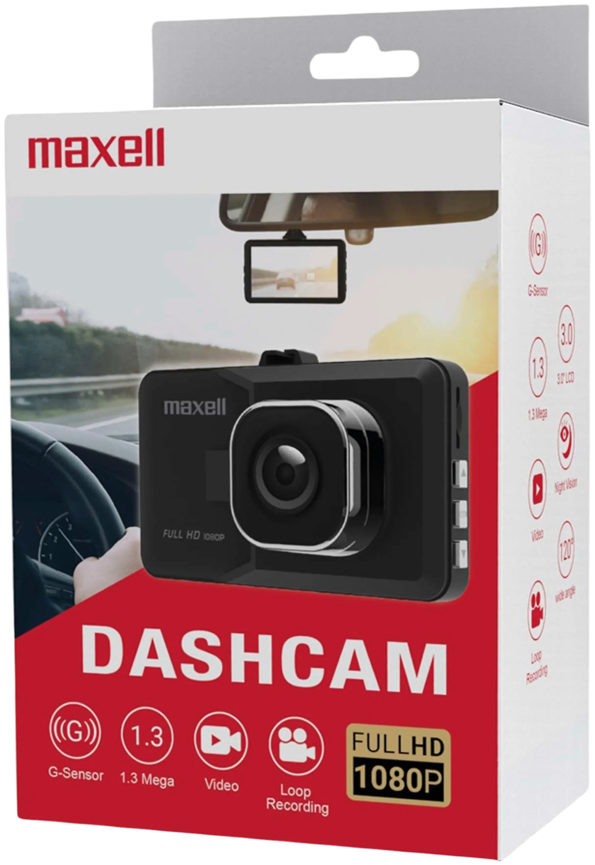 Maxell Autokamera Full HD 1080P - 2