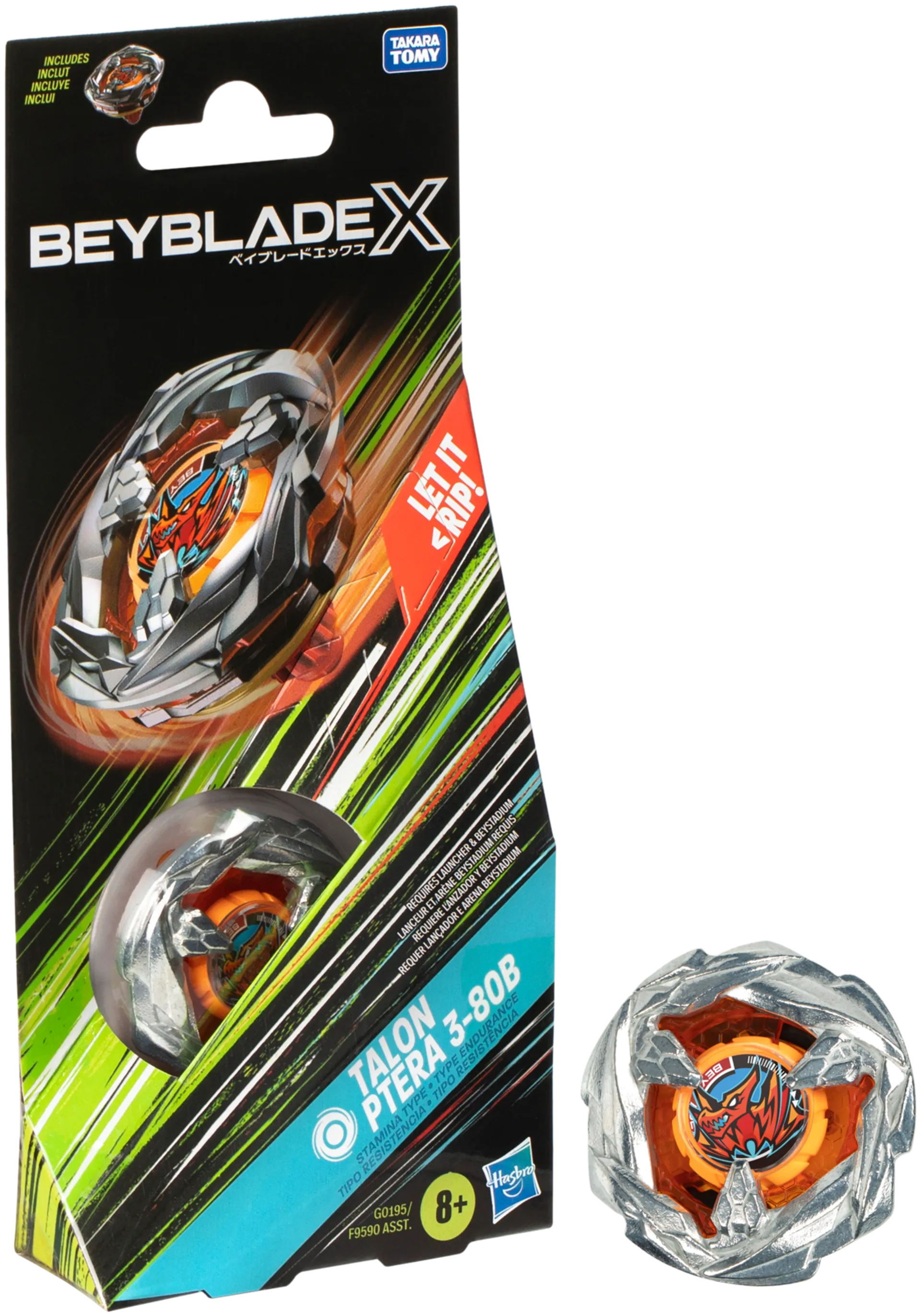 Beyblade hyrrä X Booster, erilaisia - 11