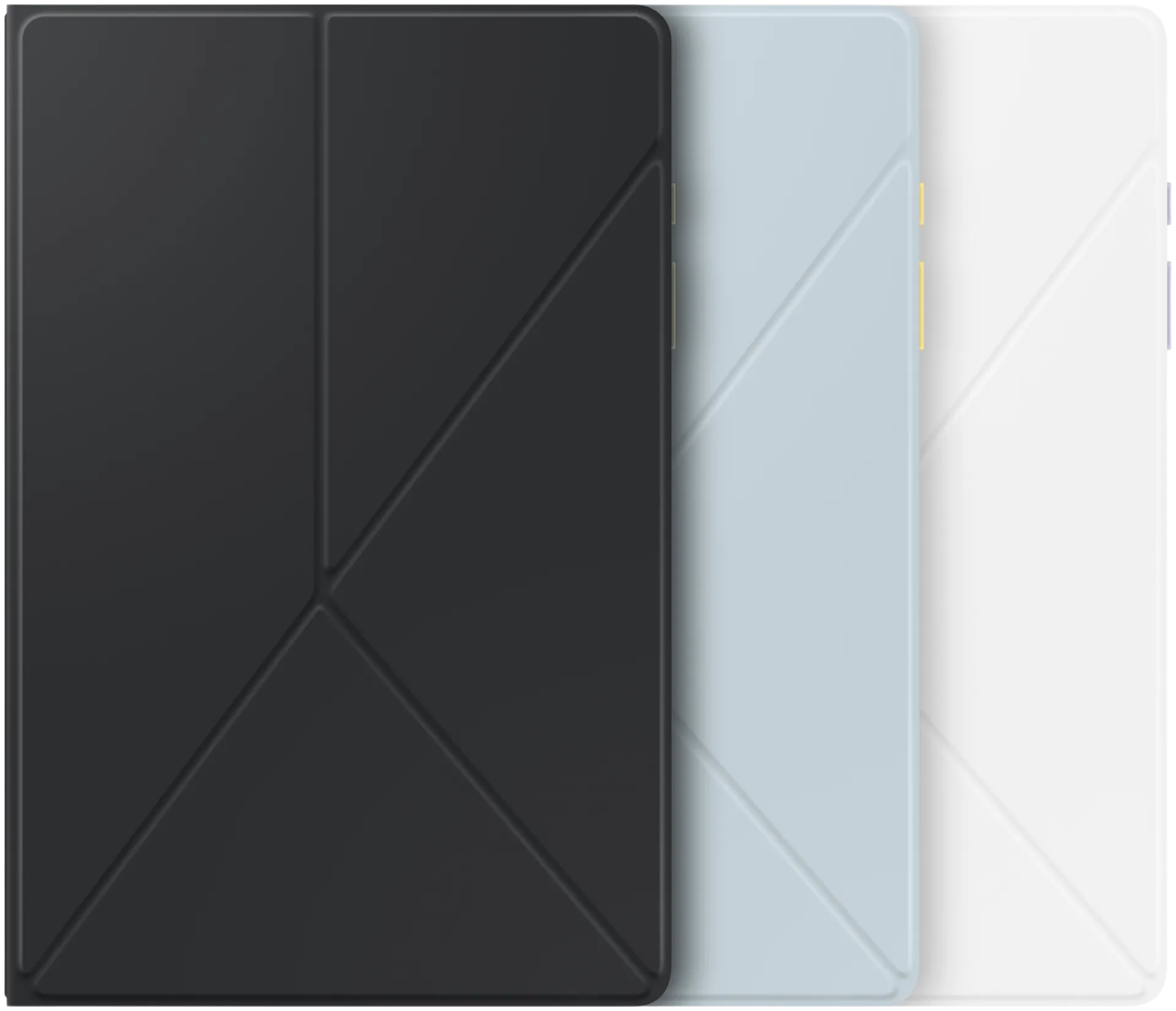 Samsung tab a9+ book cover valkoinen - 6