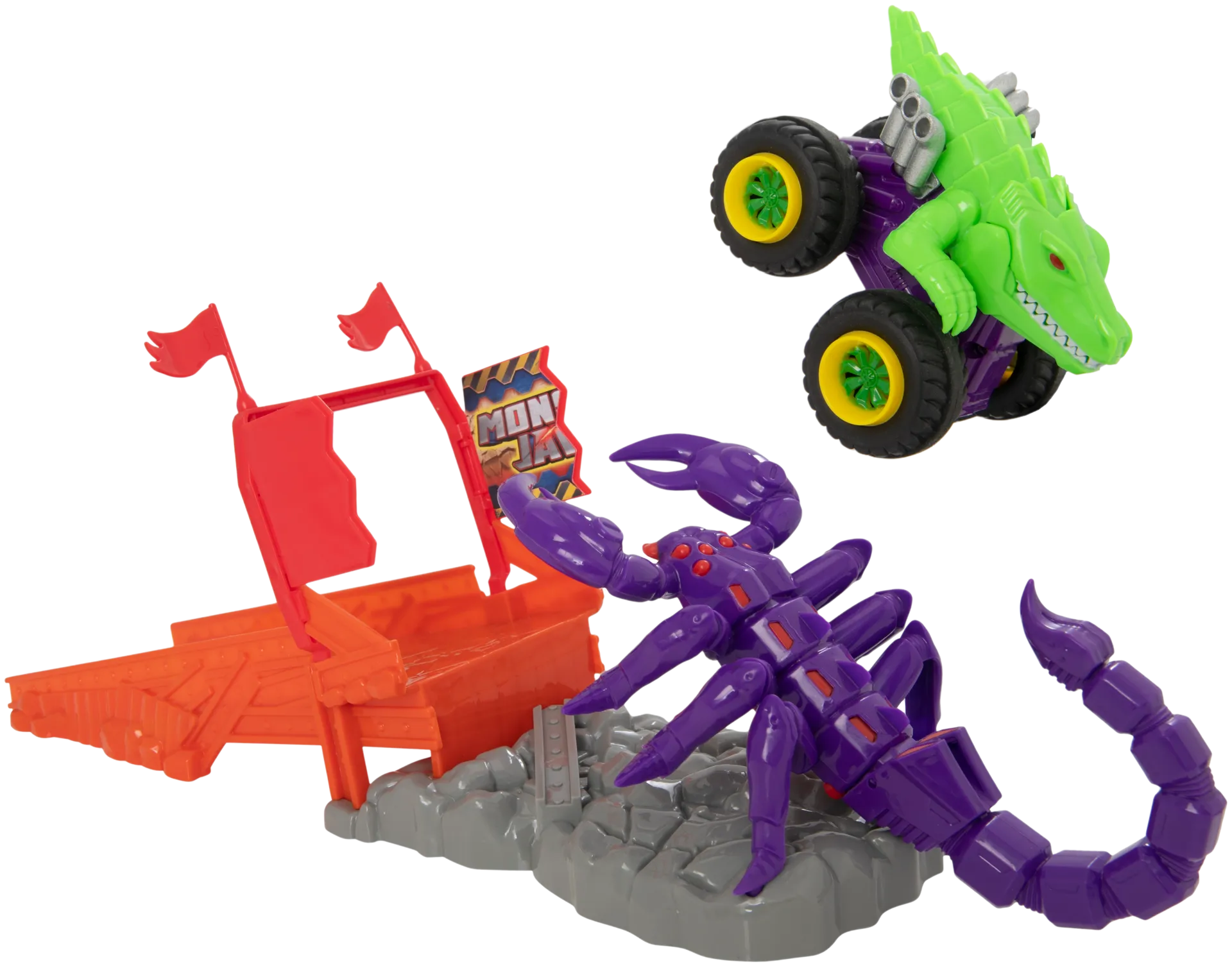 Teamsterz Beast Machines Stinger Slam ja 1 Monster Jaws ajoneuvo - 5