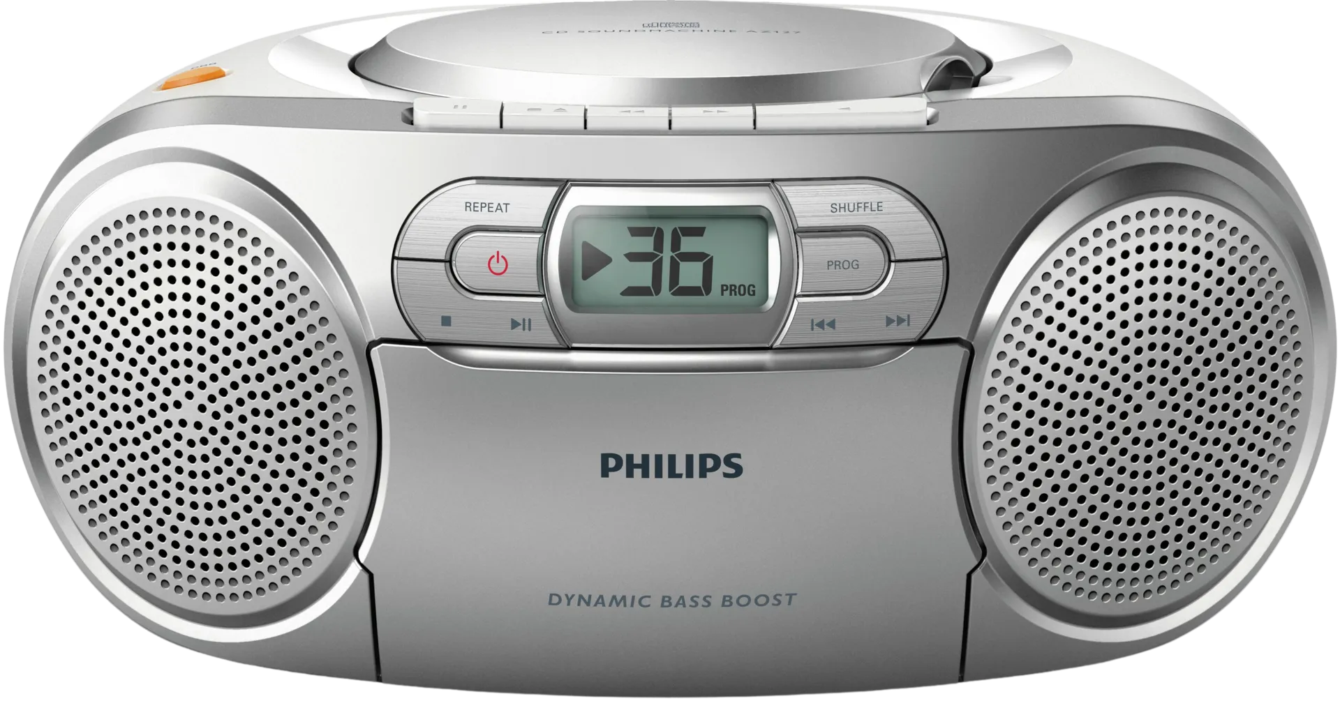 Philips kannettava CD-radio-kasettisoitin AZ127