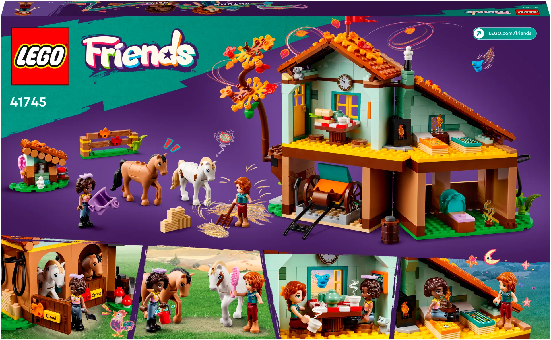 LEGO® Friends 41745 Autumnin hevostalli - 3