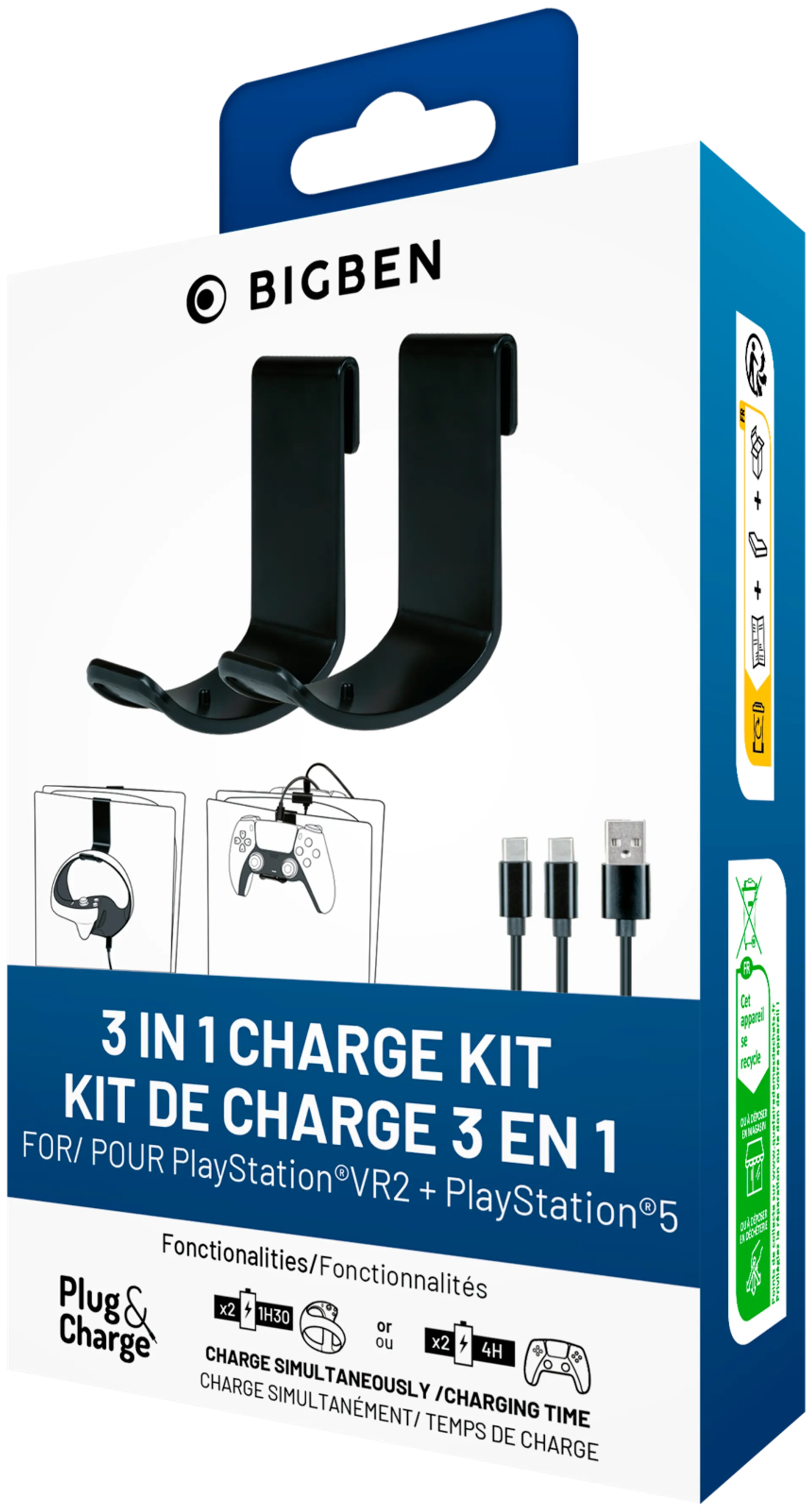 Nacon lataussarja Charging Kit