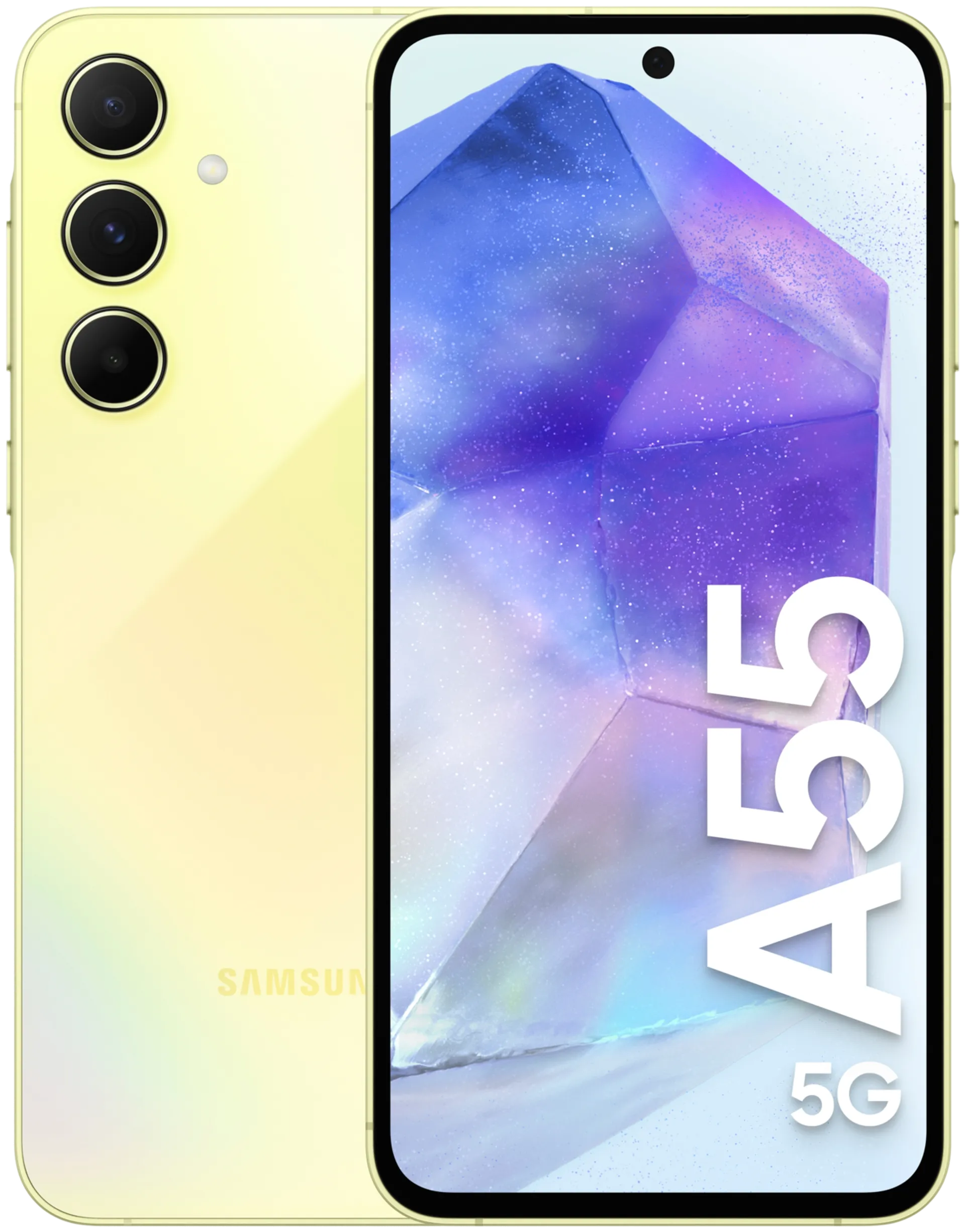 Samsung Galaxy A55 5g keltainen 256gb älypuhelin - 1