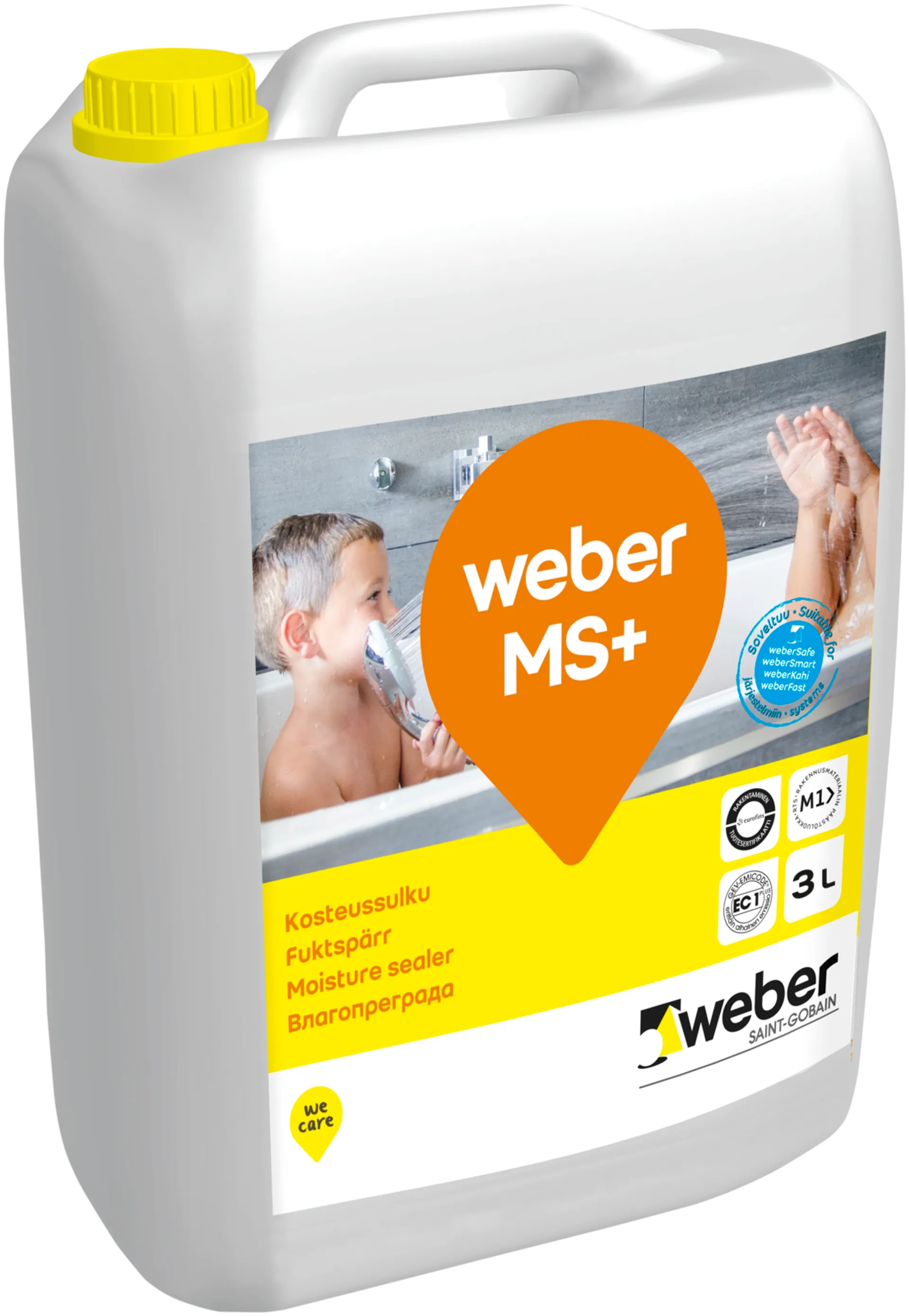 Weber MS+ Kosteussulku 3 l