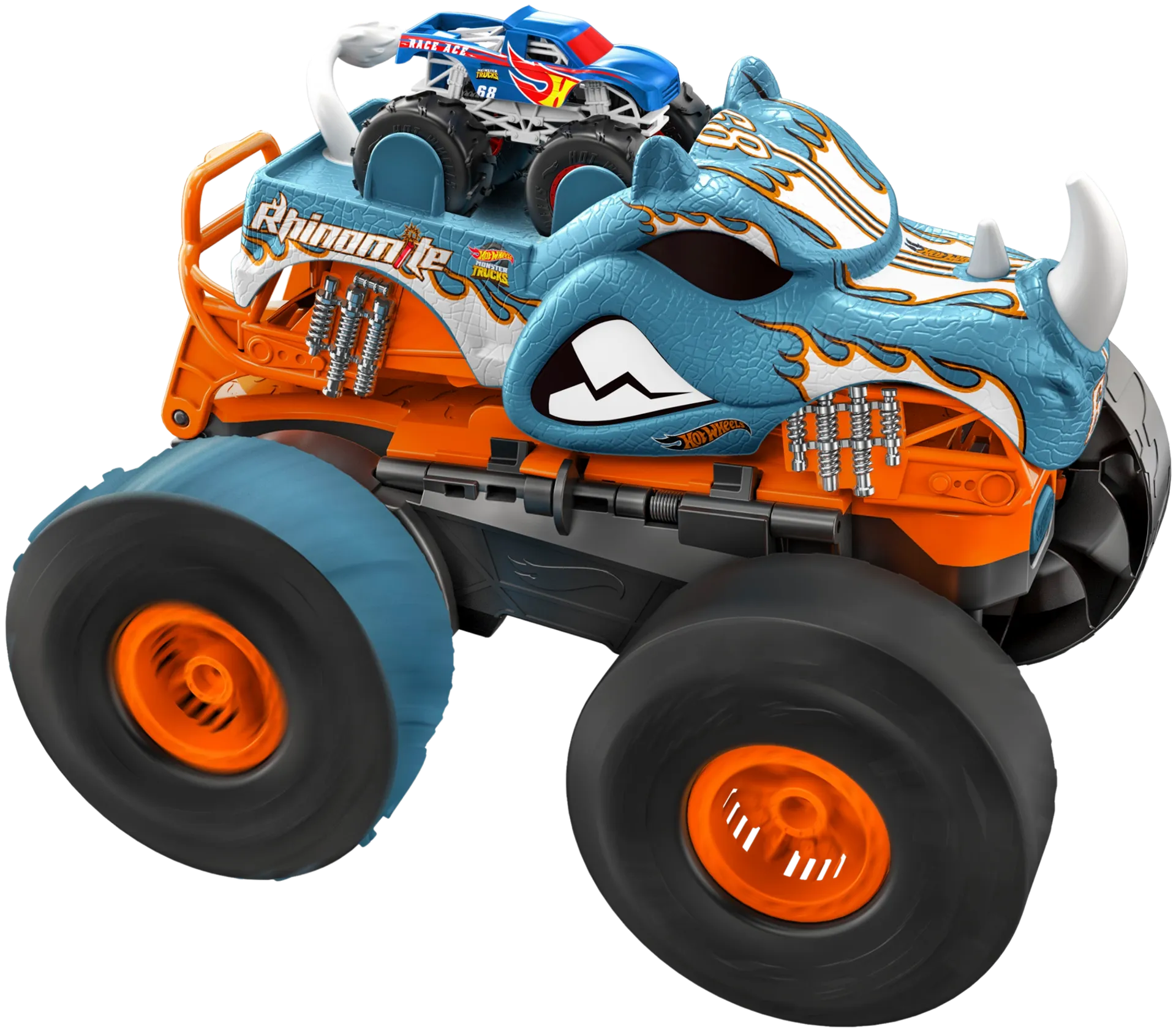 Hot Wheels Monster Trucks HW Transforming Rhinomite RC - 1