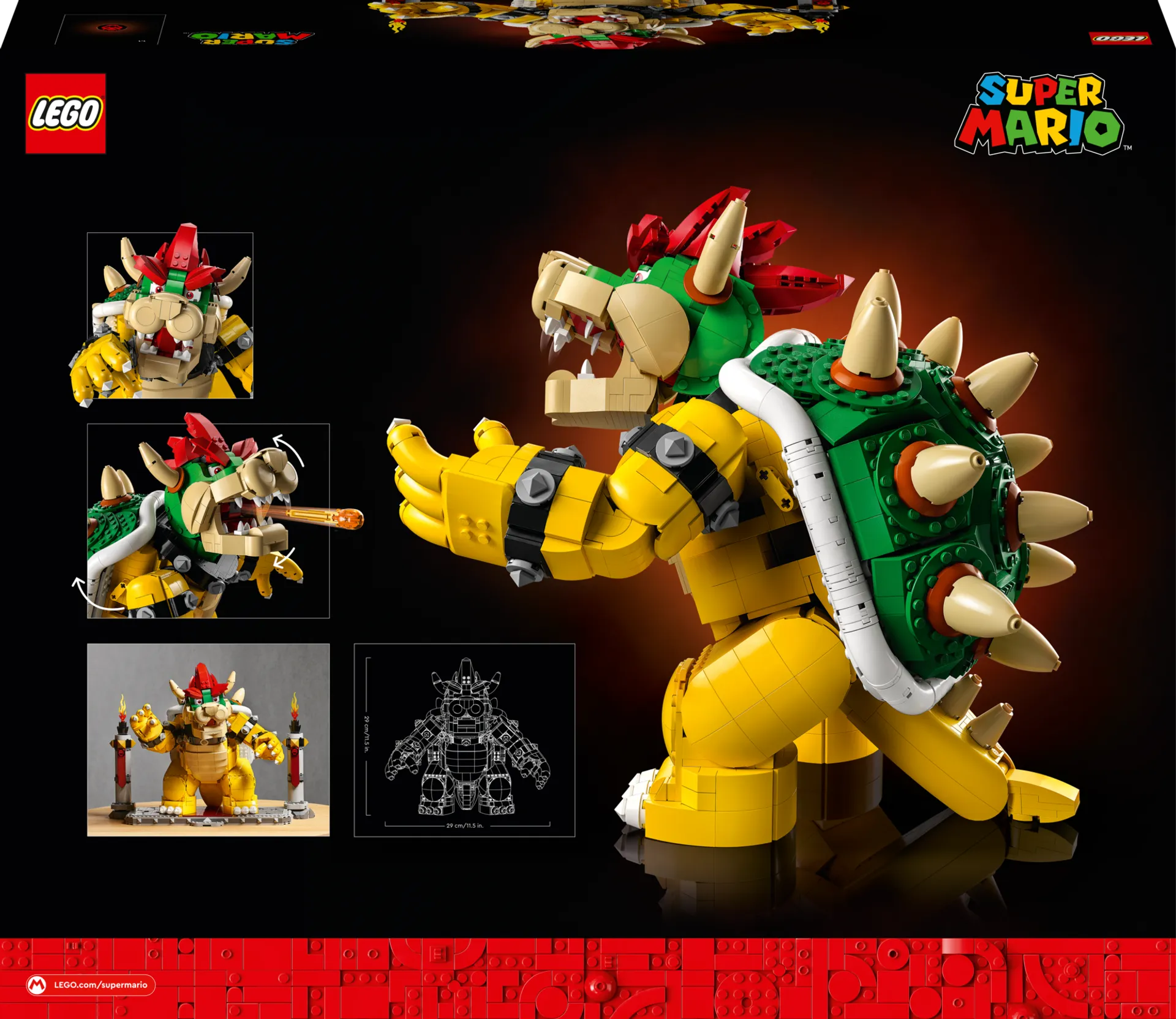 LEGO® Super Mario™ 71411 Mahtava Bowser™ - 2