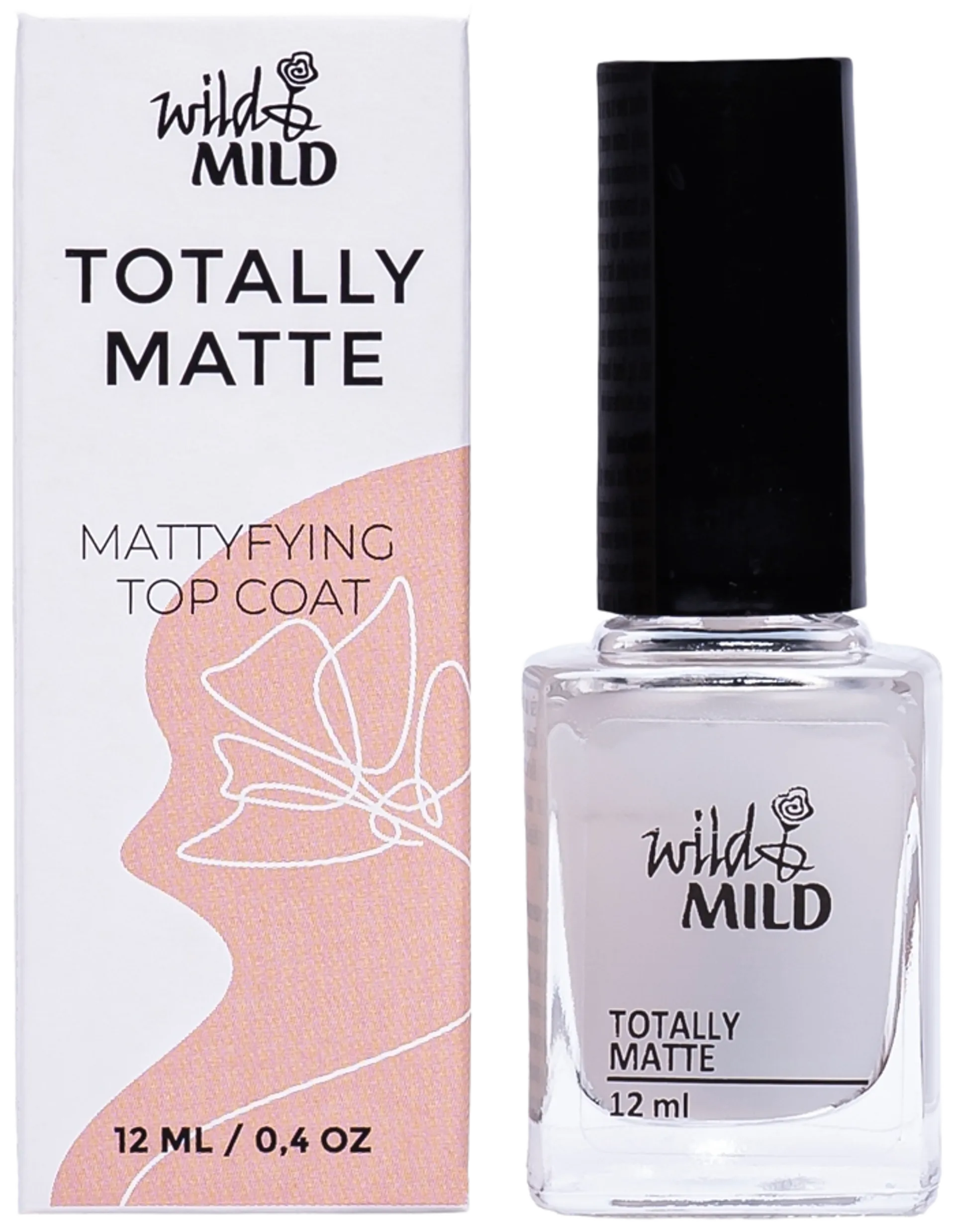 Wild&Mild Totally Matte Top Coat N001 12 ml