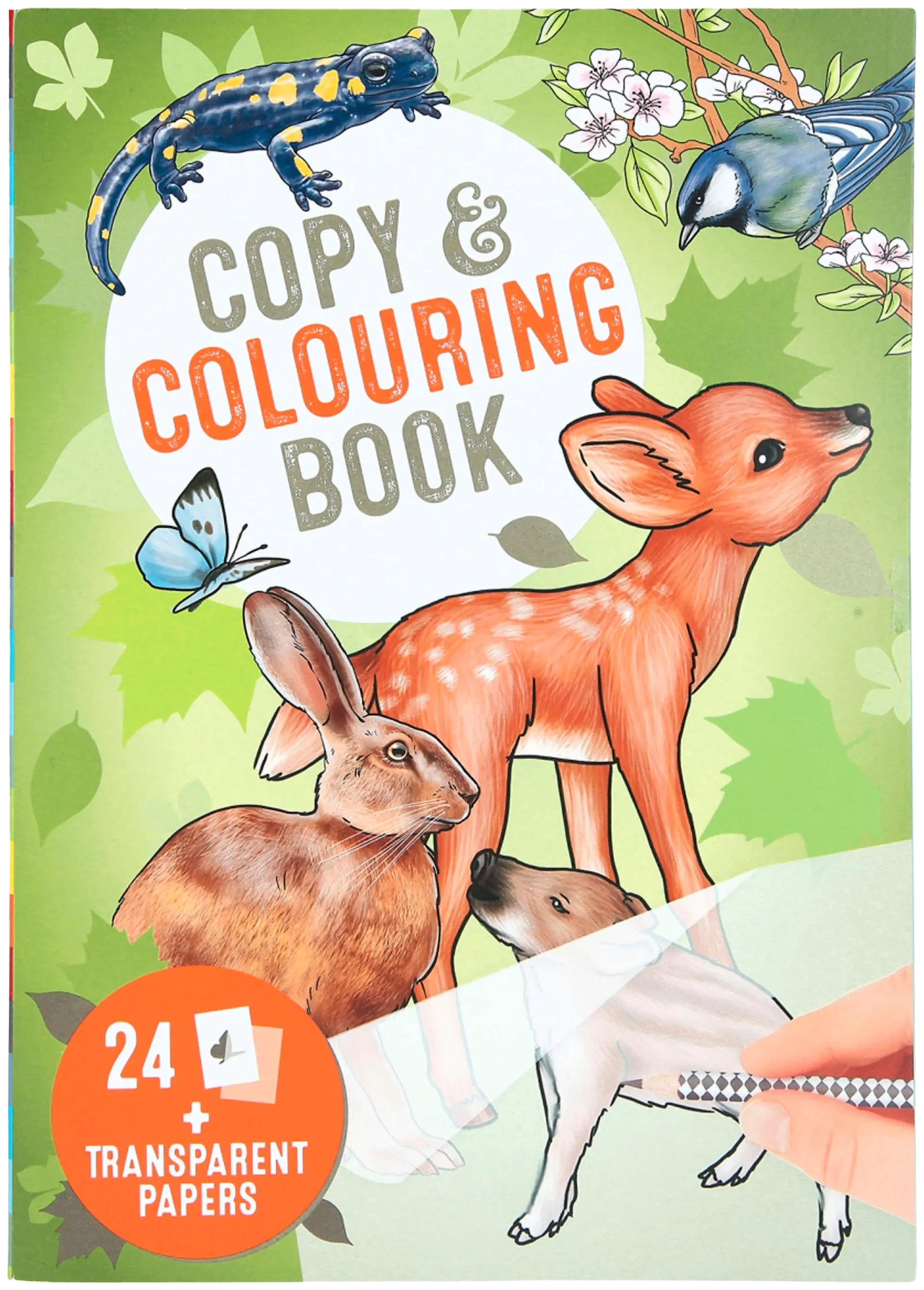 Creative Studio Copy & Color Villieläinvärityskirja - 1