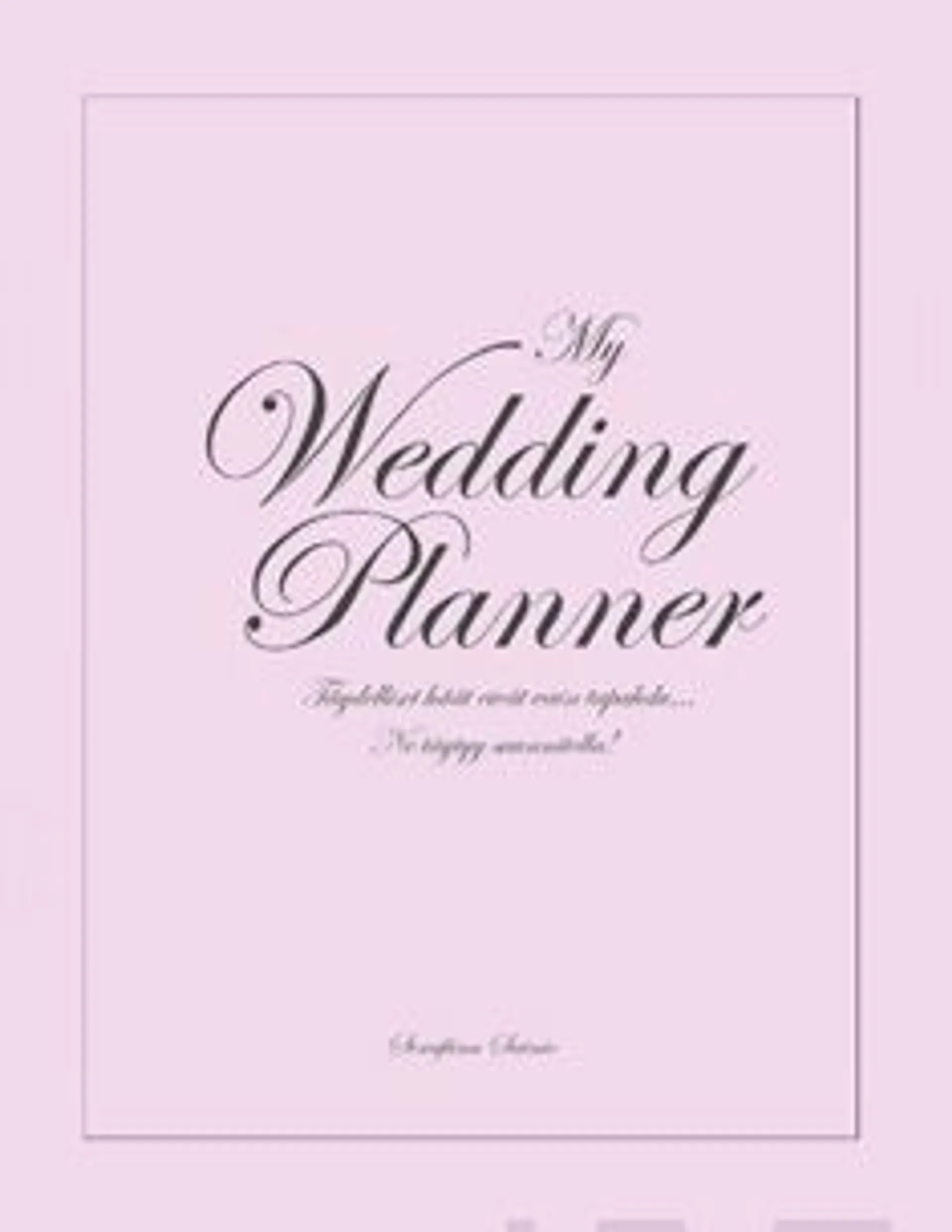 Sainio, My wedding planner