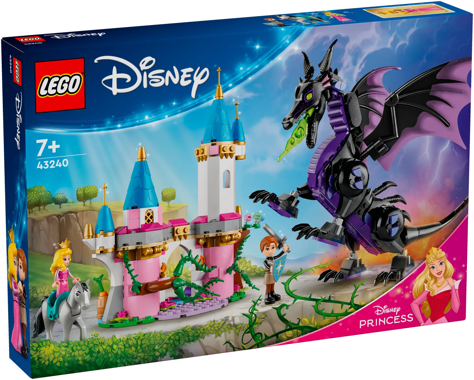 LEGO Disney Princess 43240 Pahatar lohikäärmeenä - 2