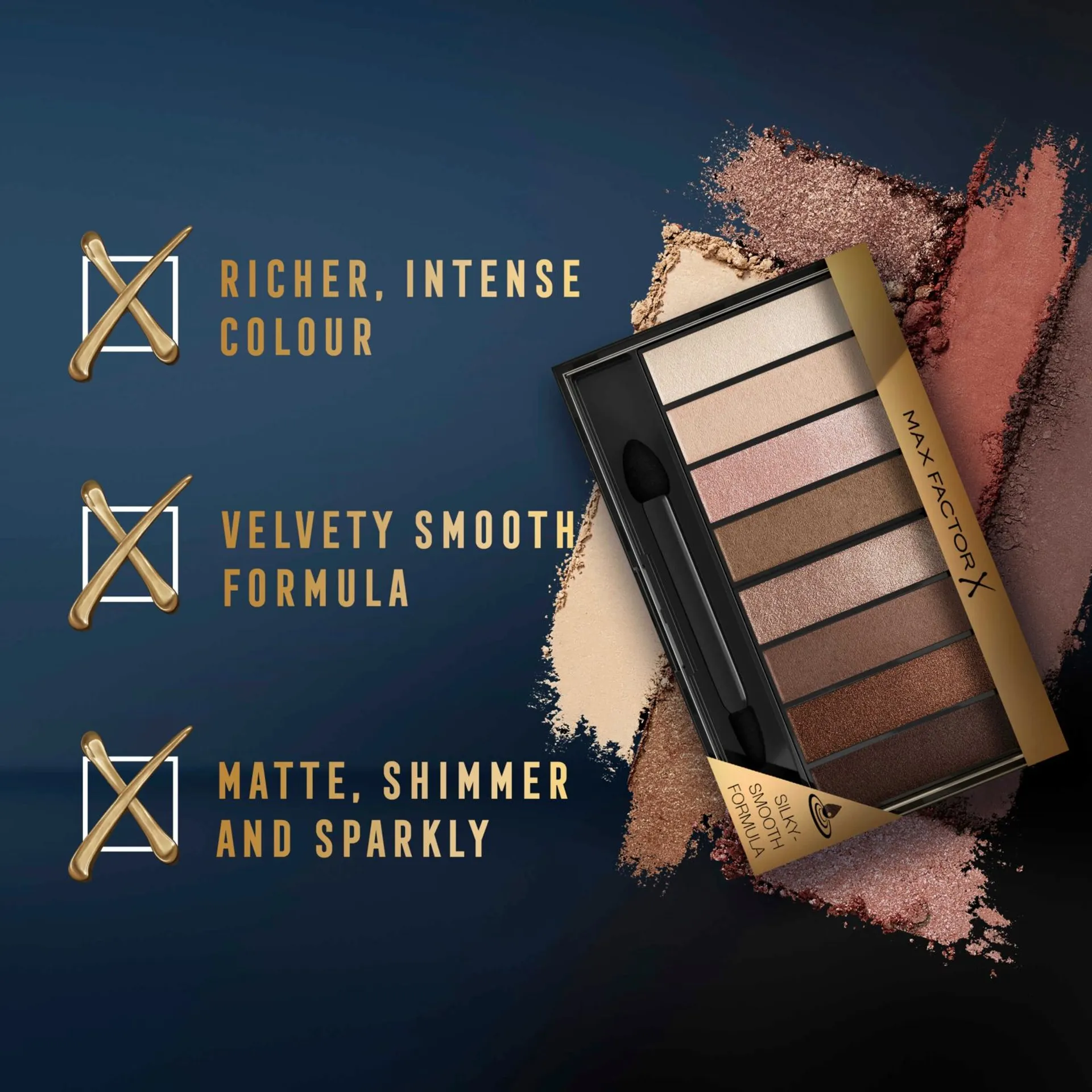 Max Factor Masterpiece Nude Palette 1 Cappuccino Nudes 6,5 g - 4
