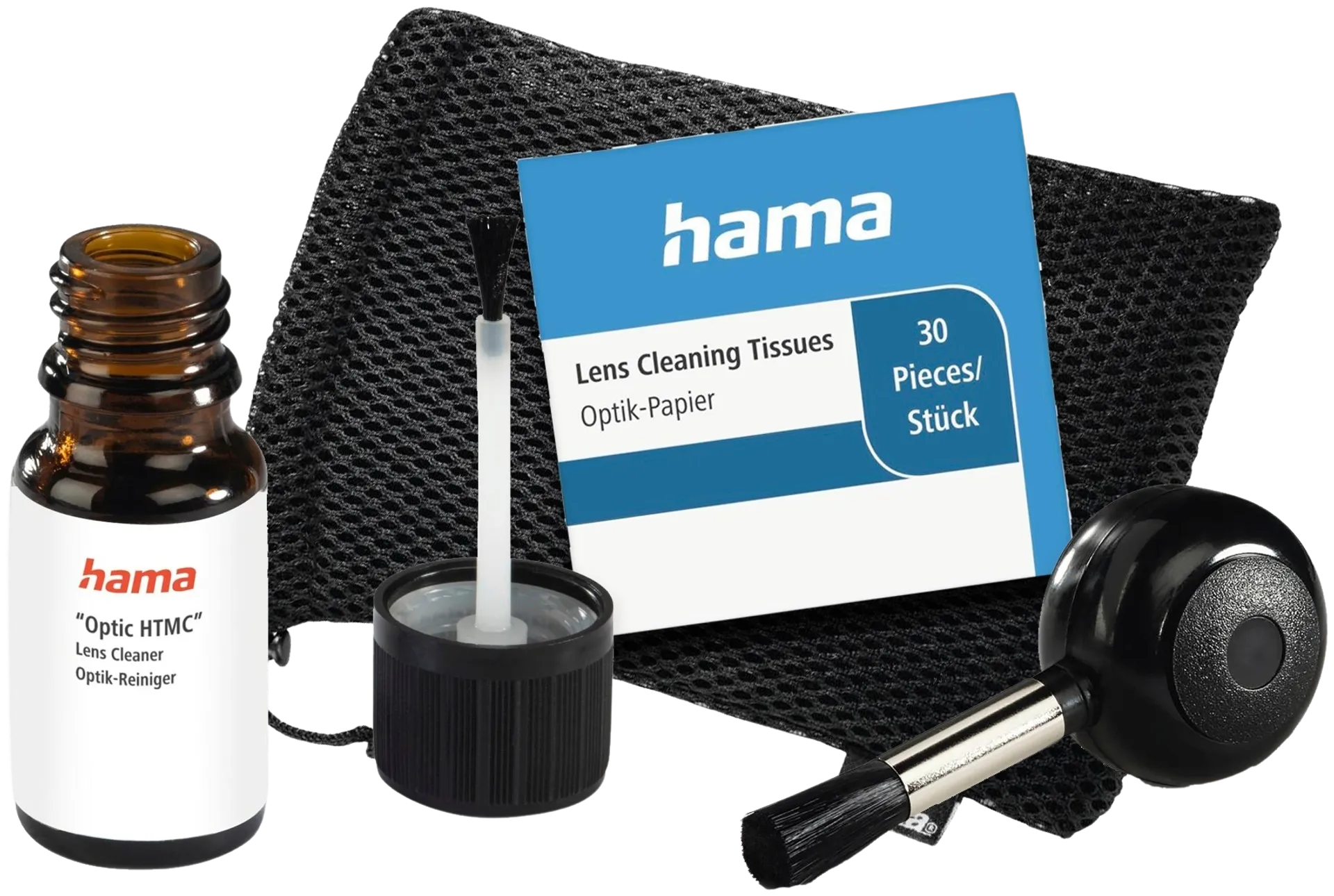 Hama Kameran puhdistussarja Optic HTMC, 4-osainen - 1