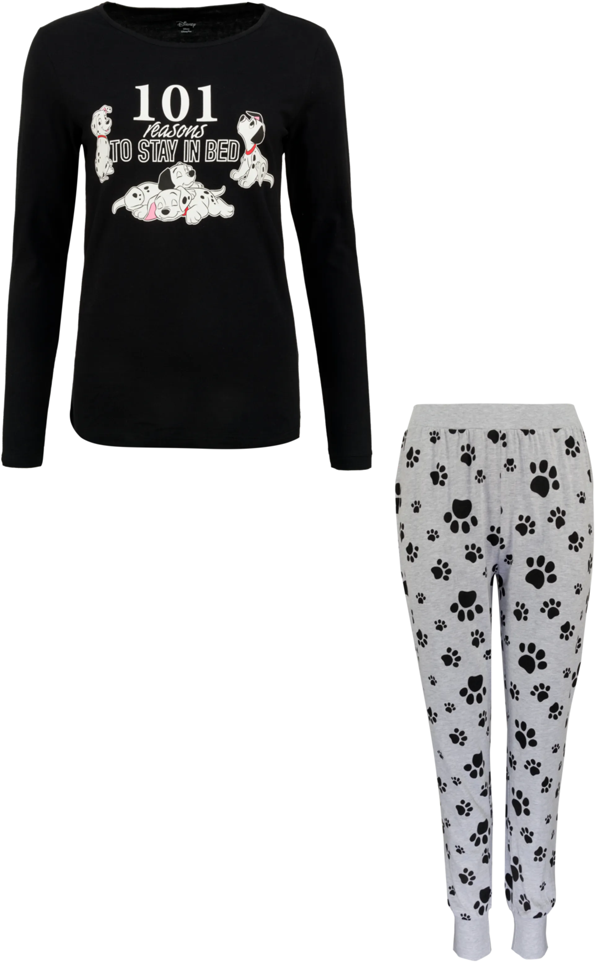 Disney naisten pyjama DA60021 - BLACK - 1