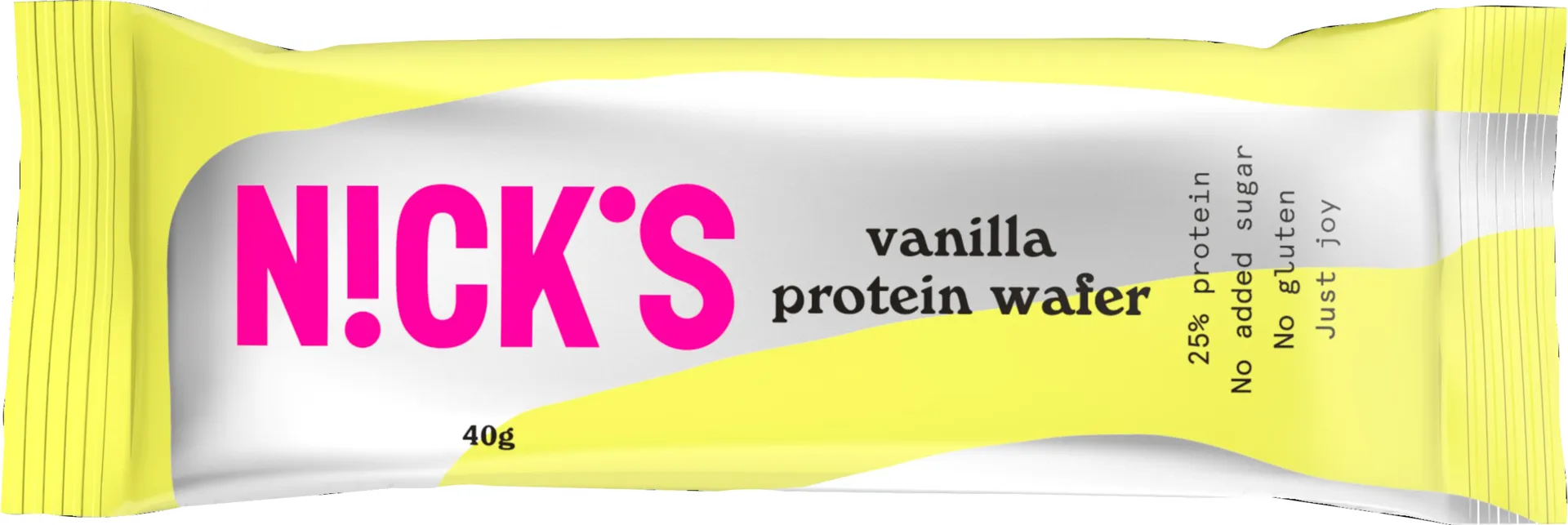 Nick's Protein wafer vanilla 40g