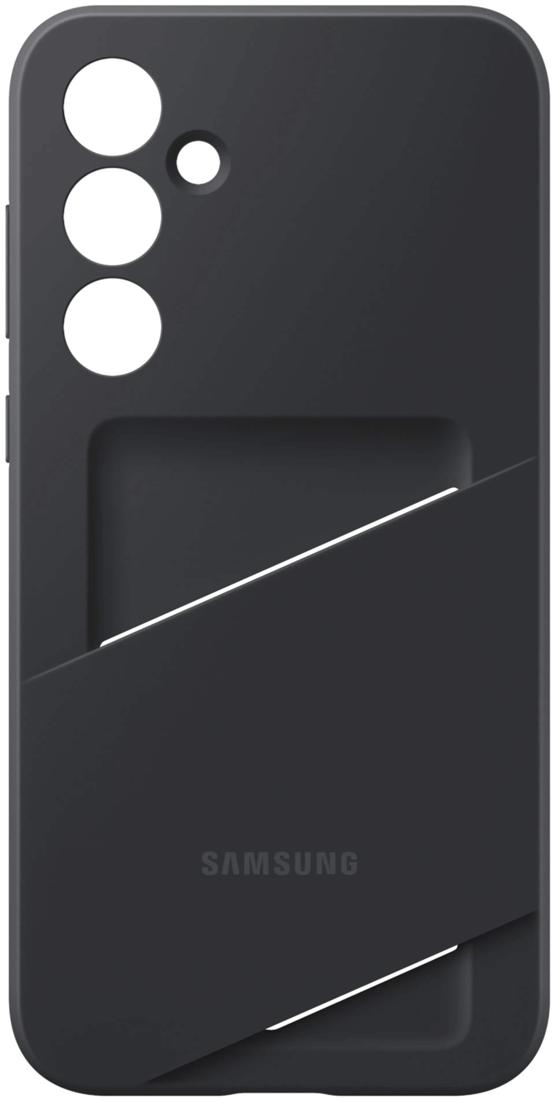 Samsung Galaxy A35 card slot case suojakotelo musta - 4
