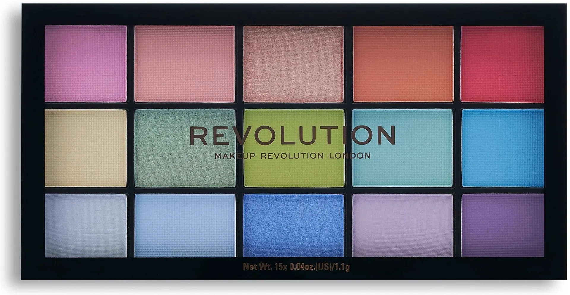 Makeup Revolution Reloaded Sugar Pie Palette luomiväripaletti 15 sävyä - 1