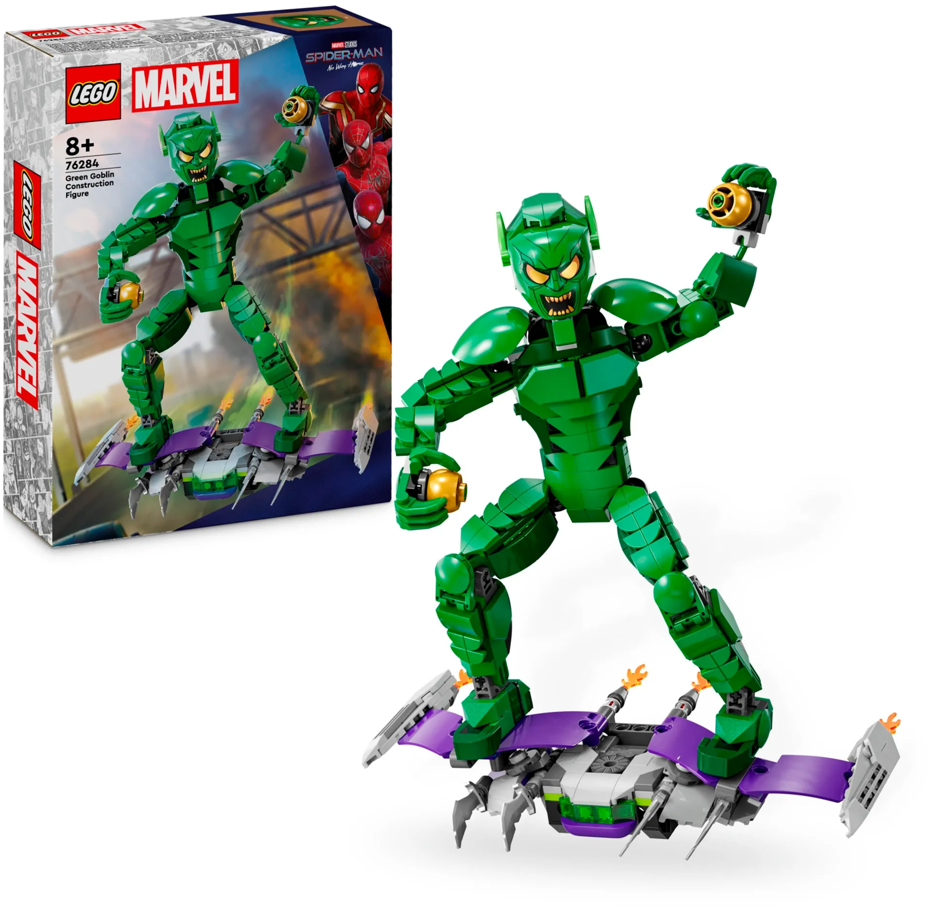LEGO® Super Heroes Marvel 76284 Vihreä Menninkäinen - 1