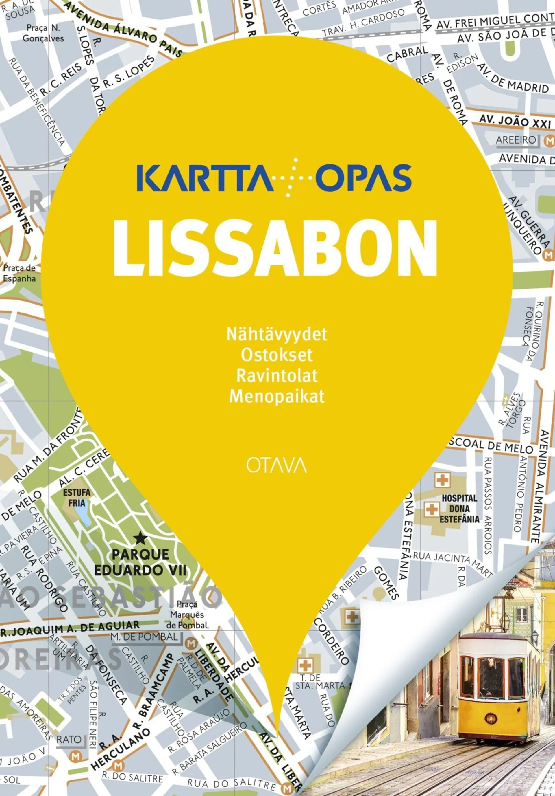 Lissabon - Kartta + opas