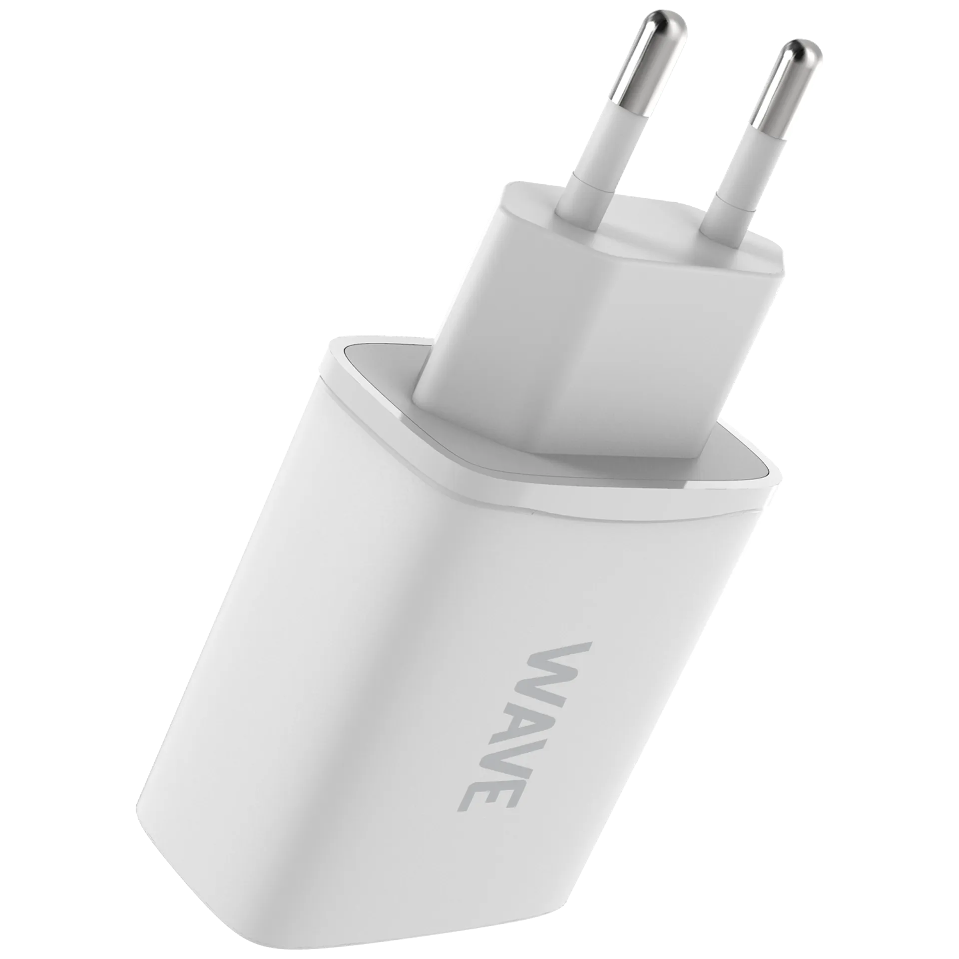 Wave Pikalataava verkkolaturi, 1 x USB Type-C (20W), Valkoinen - 3