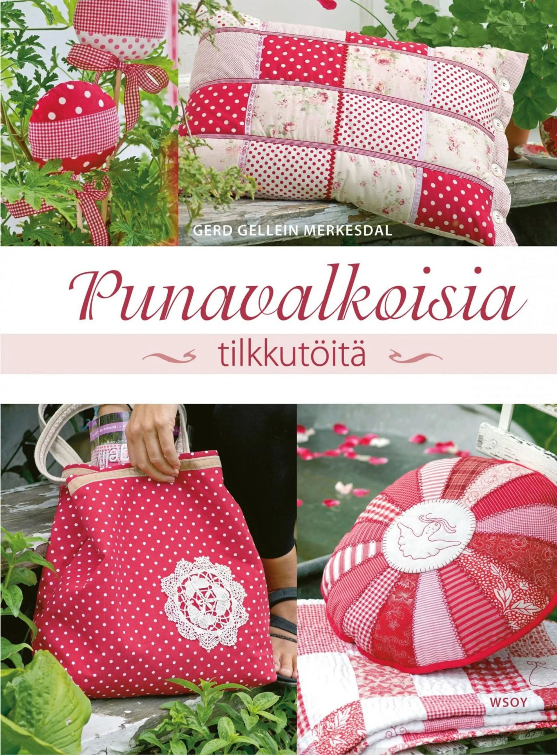 Punavalkoisia tilkkutöitä