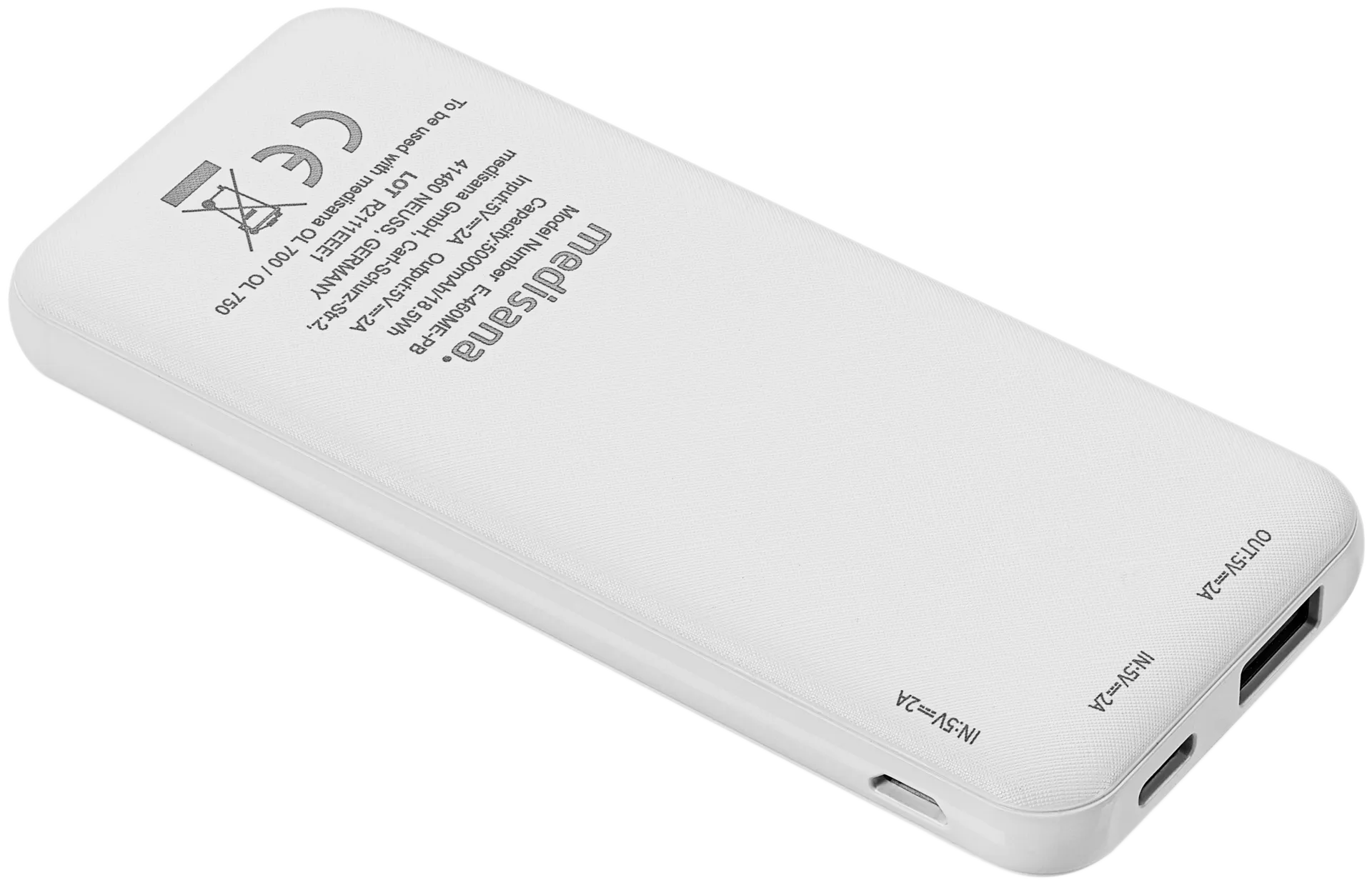 Medisana Varavirta 5000 mAh outdoor tuotteille - 5