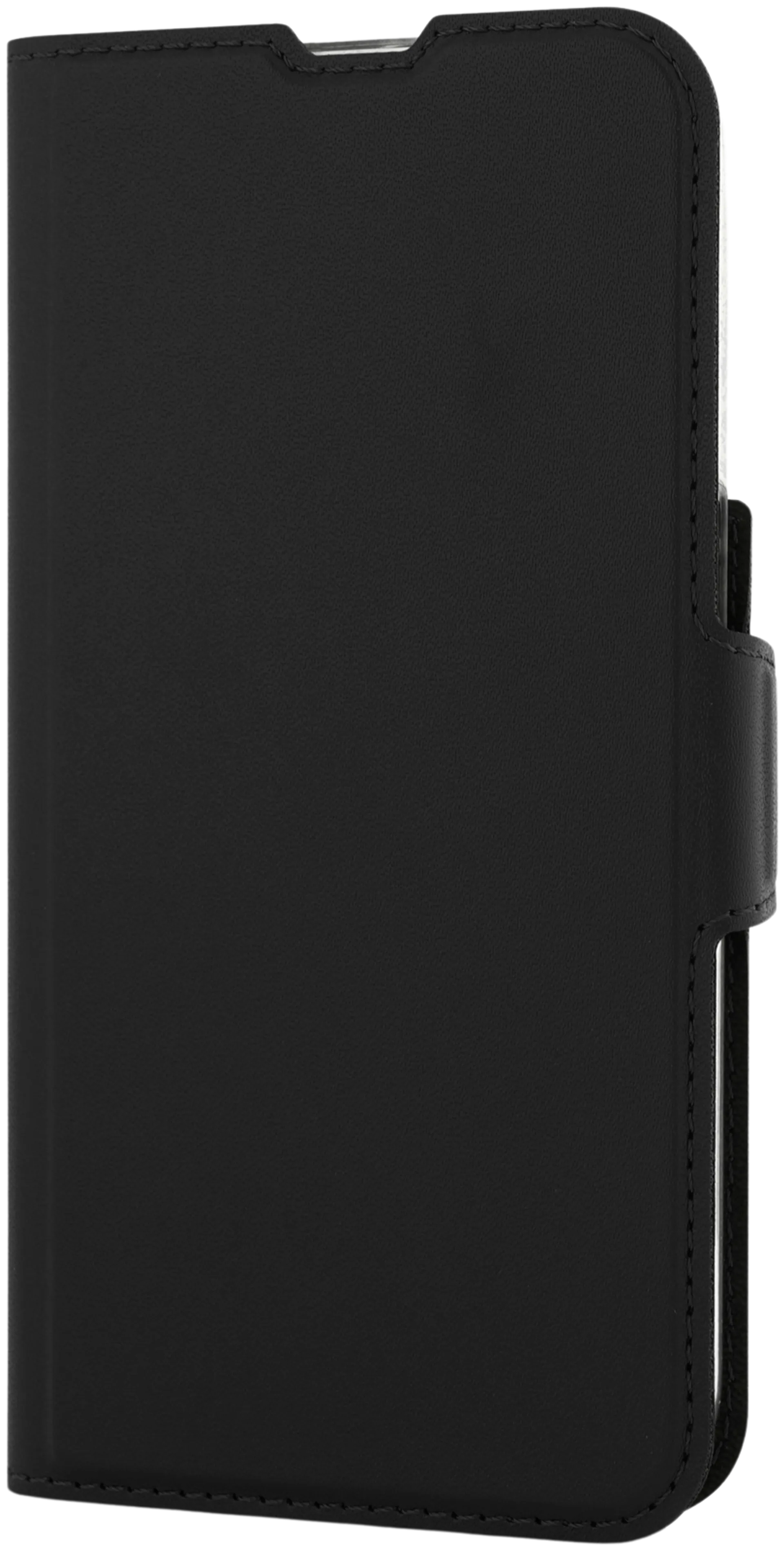Wave MagSafe -yhteensopiva Book Case, Apple iPhone 15 Pro, Musta - 1