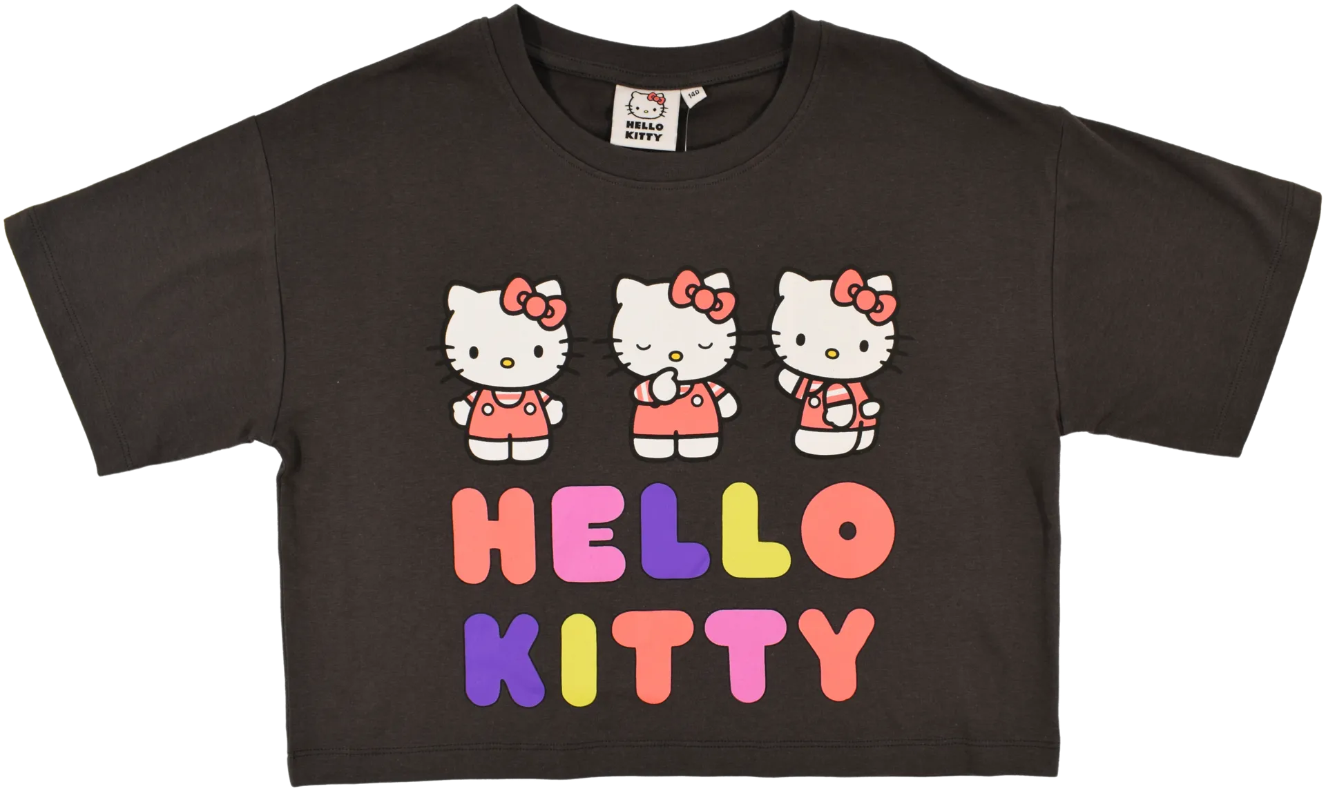 Hello Kitty nuorten t-paita - asphalt