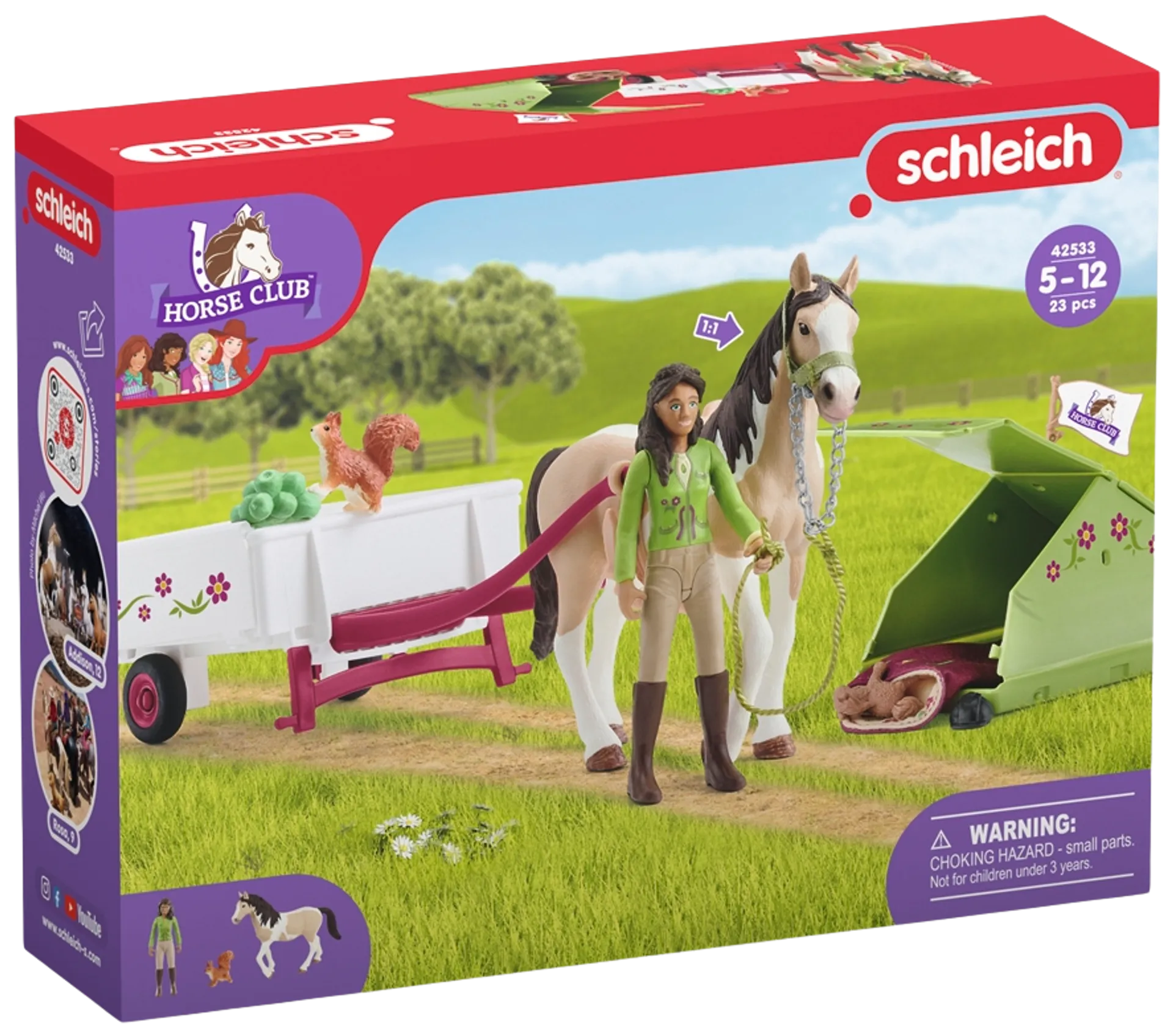 Schleich® HORSE CLUB, Sarahin Telttaretki - 1