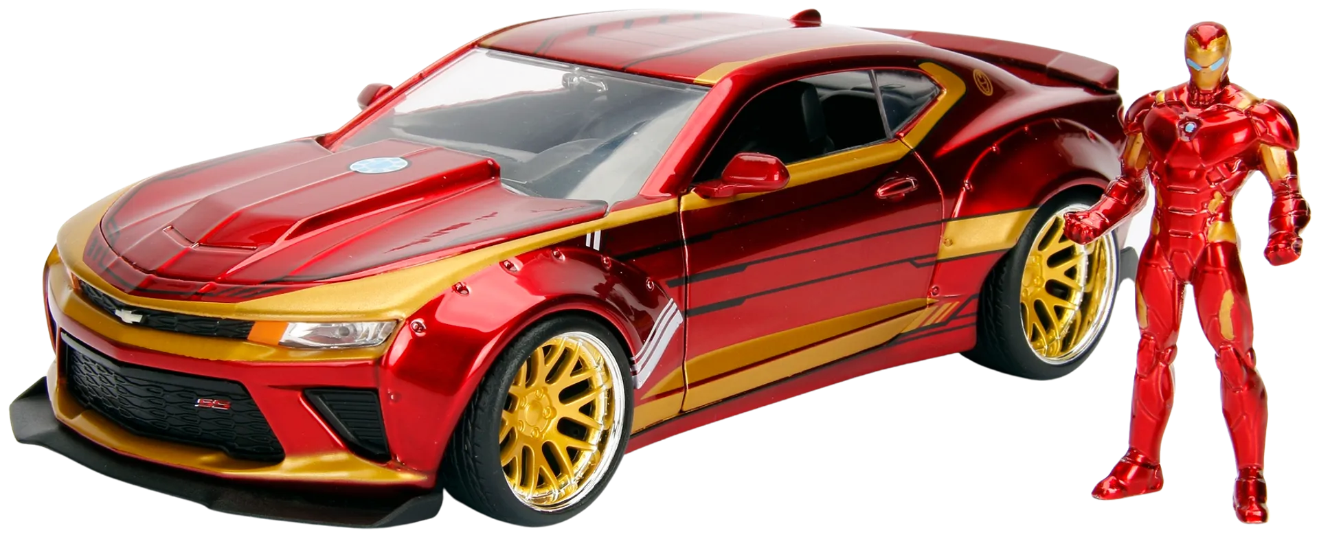 Jada Marvel Ironman 2016 Chevy Camaro SS, 22 cm, 1:24, die-cast - 2