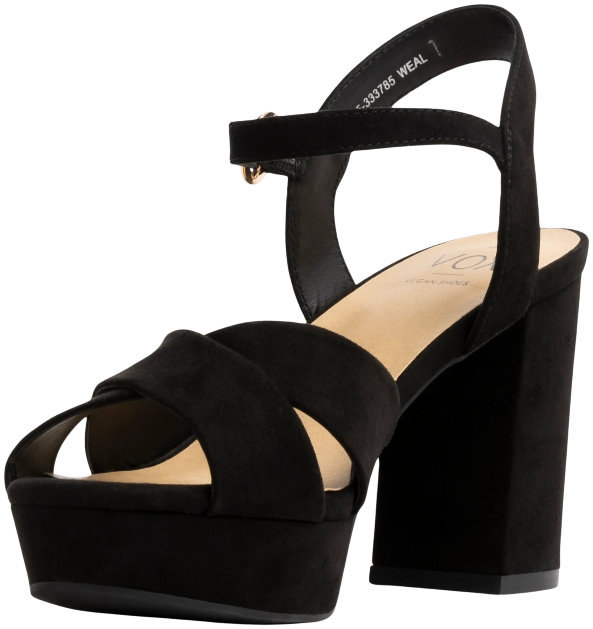 VOX naisten sandaalit Bianca - BLACK - 3